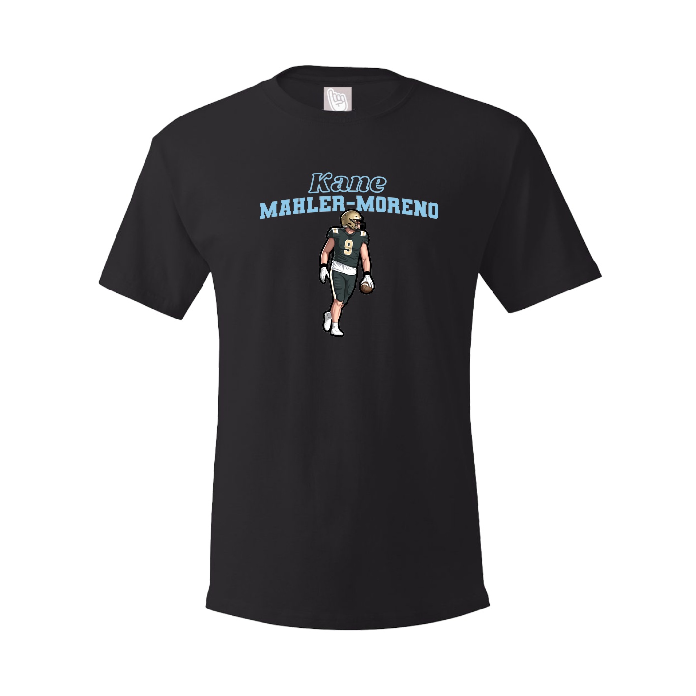 Youth Tee — Name Arch in Black