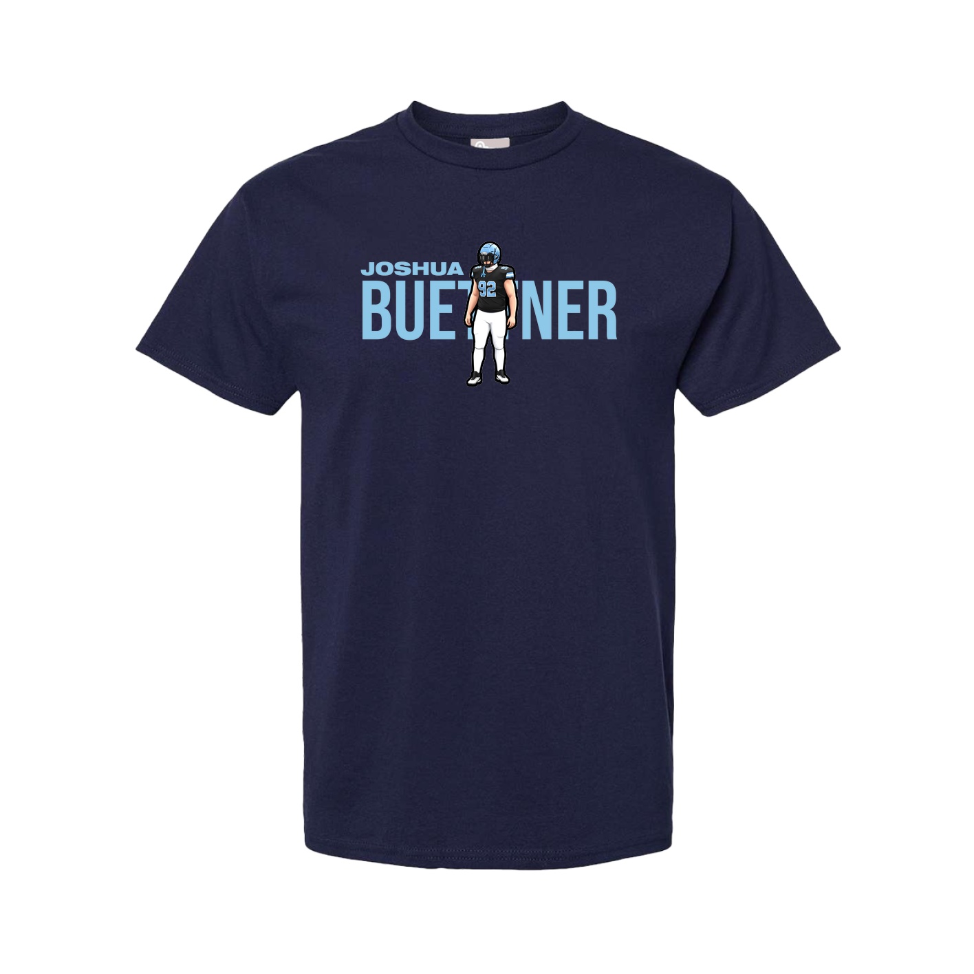 Tee — Player Name in Navy