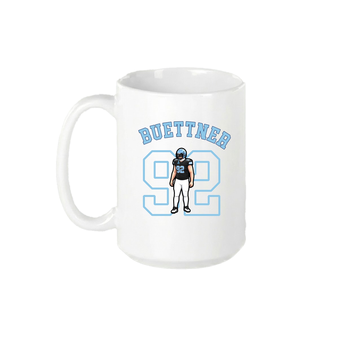 15oz Coffee Mug — Shirsey Arch in White