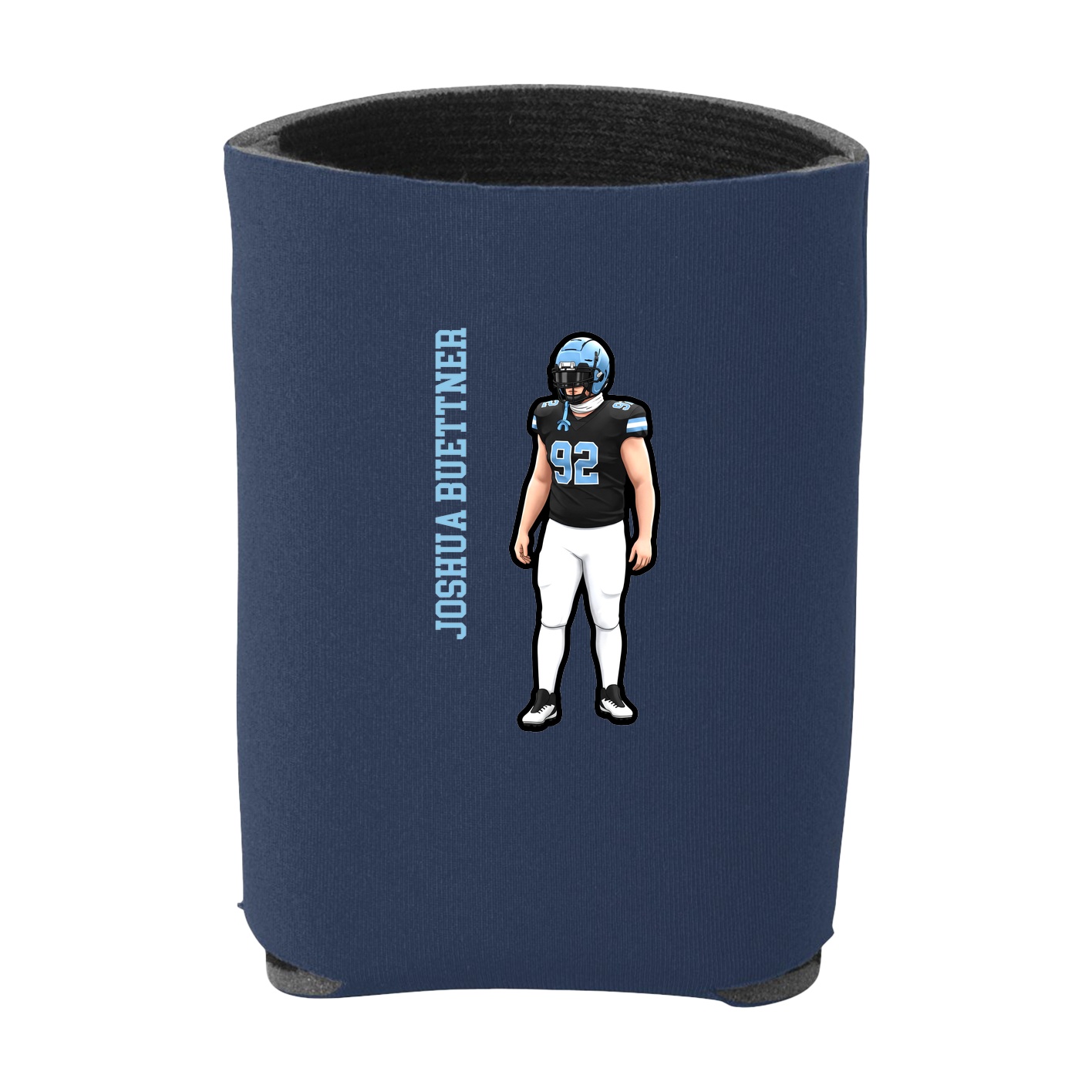 Can Holder — Name Vertical in Navy