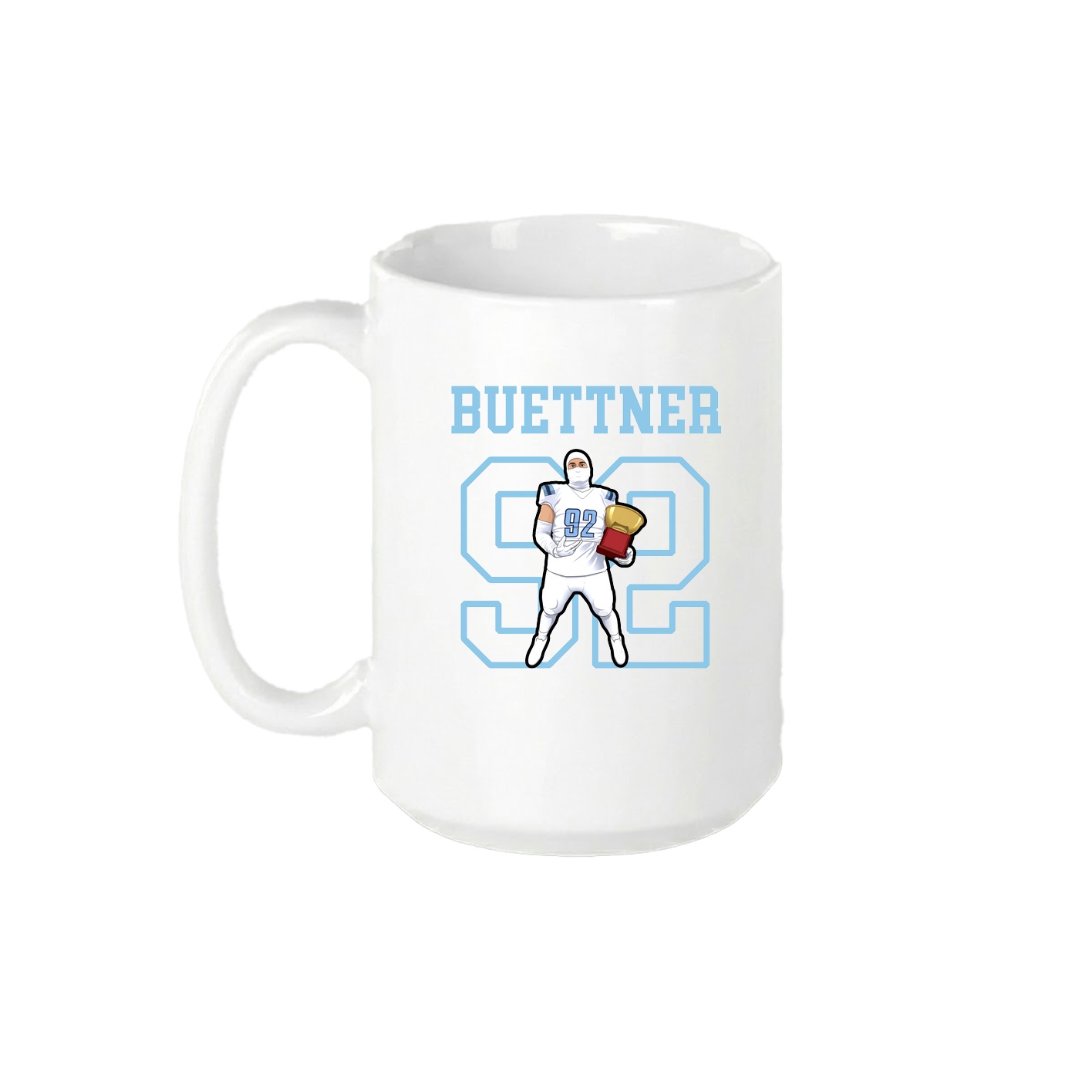 15oz Coffee Mug — Shirsey in White