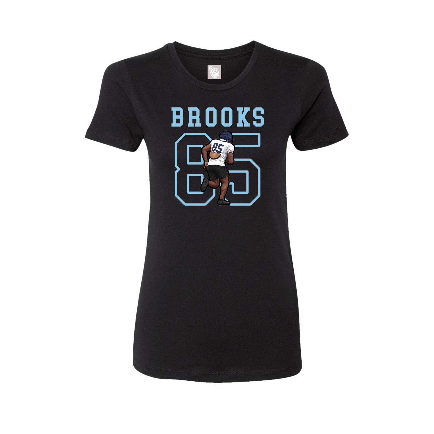Fitted Women's Tee — Shirsey in Black