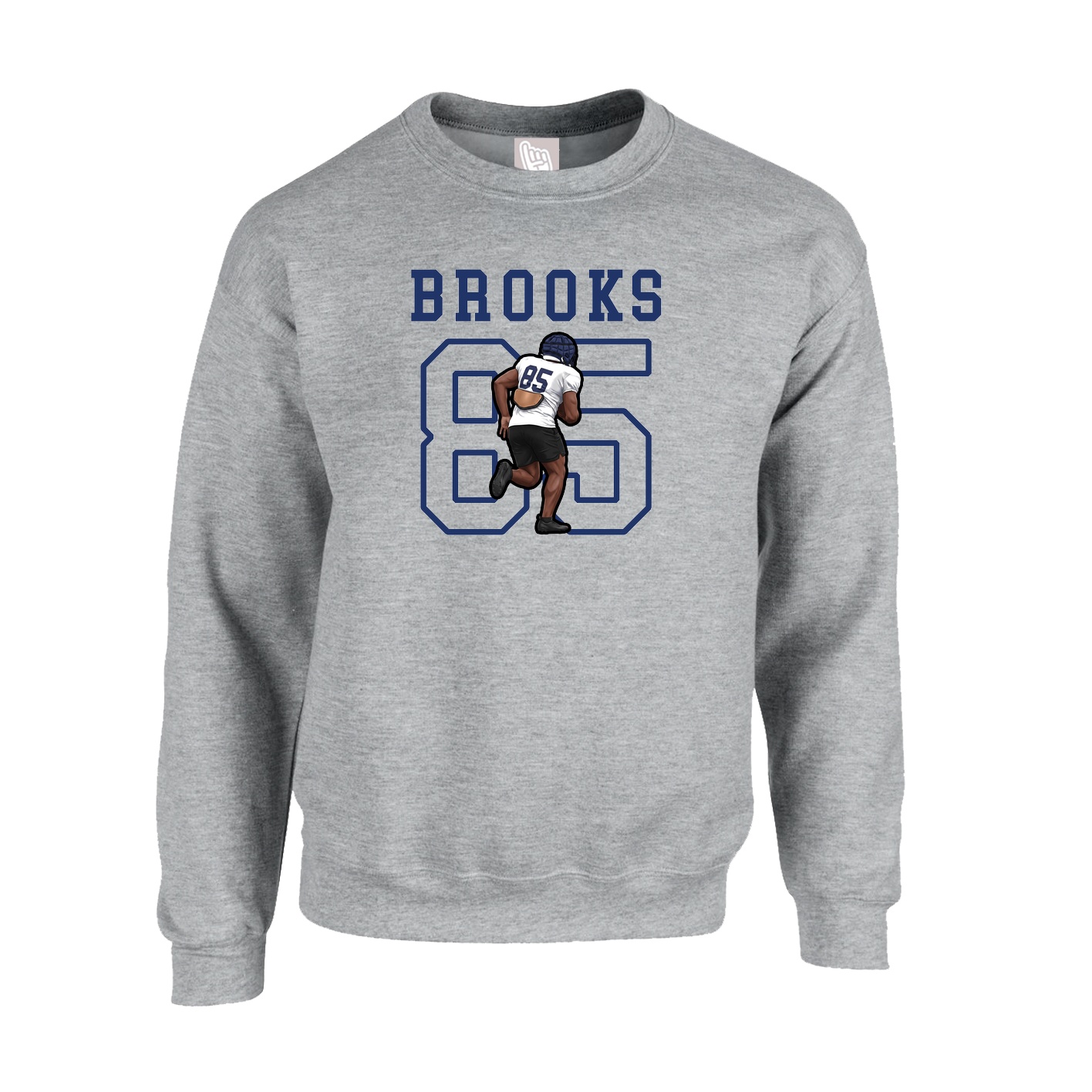 Fleece Crew — Shirsey in Grey