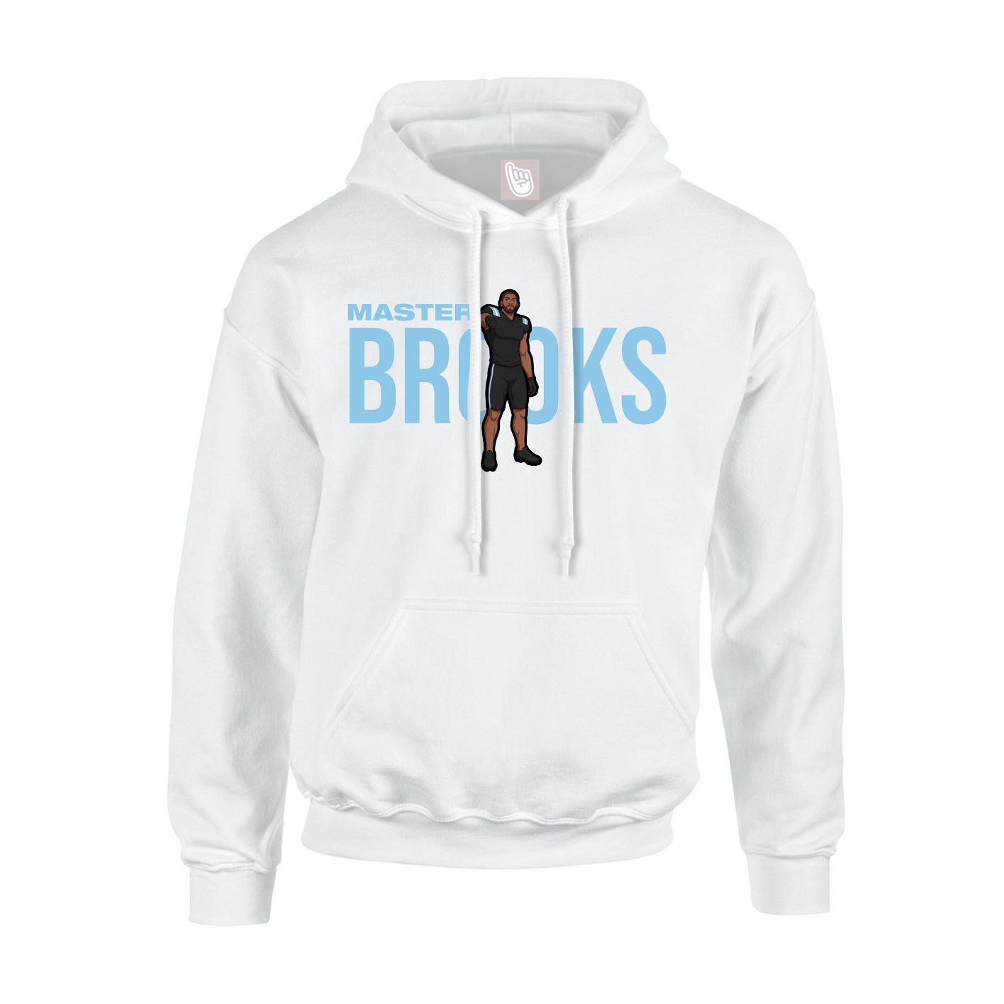Hoodie — Player Name in White