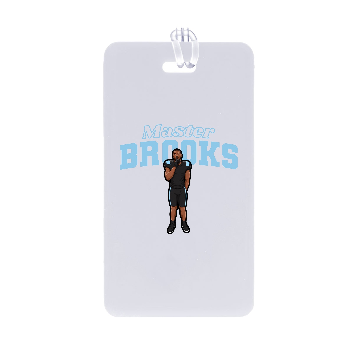 Bag Tag — Name Arch in Classic