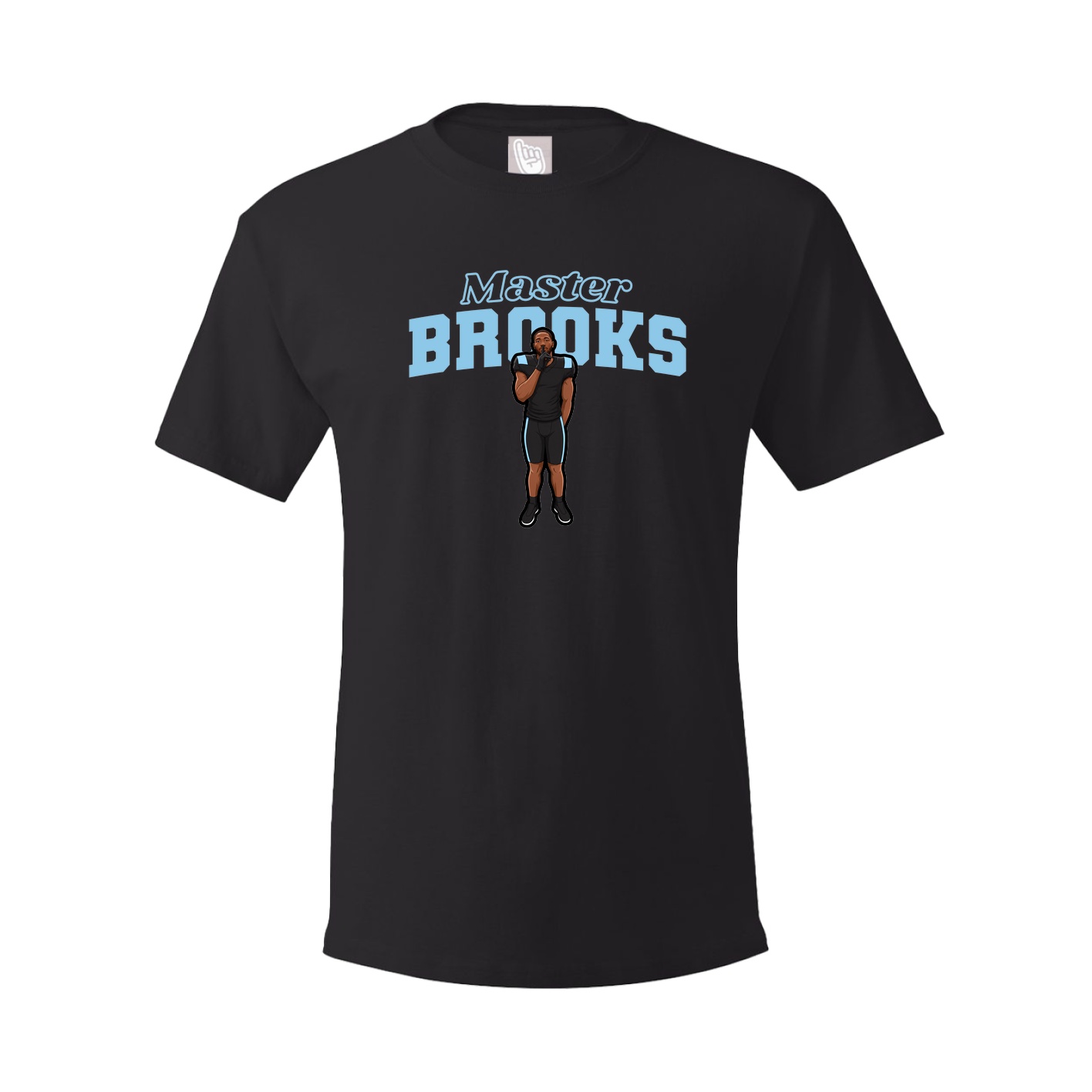 Youth Tee — Name Arch in Black