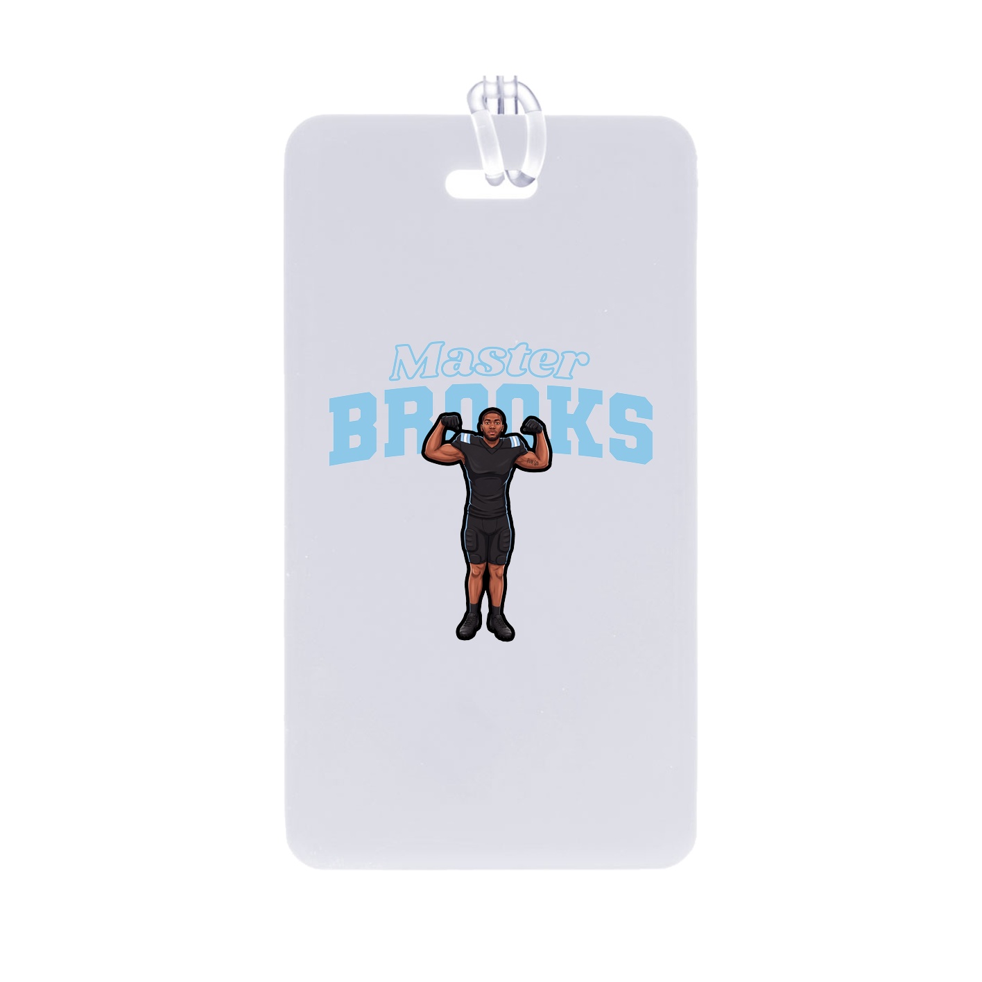 Bag Tag — Name Arch in Classic
