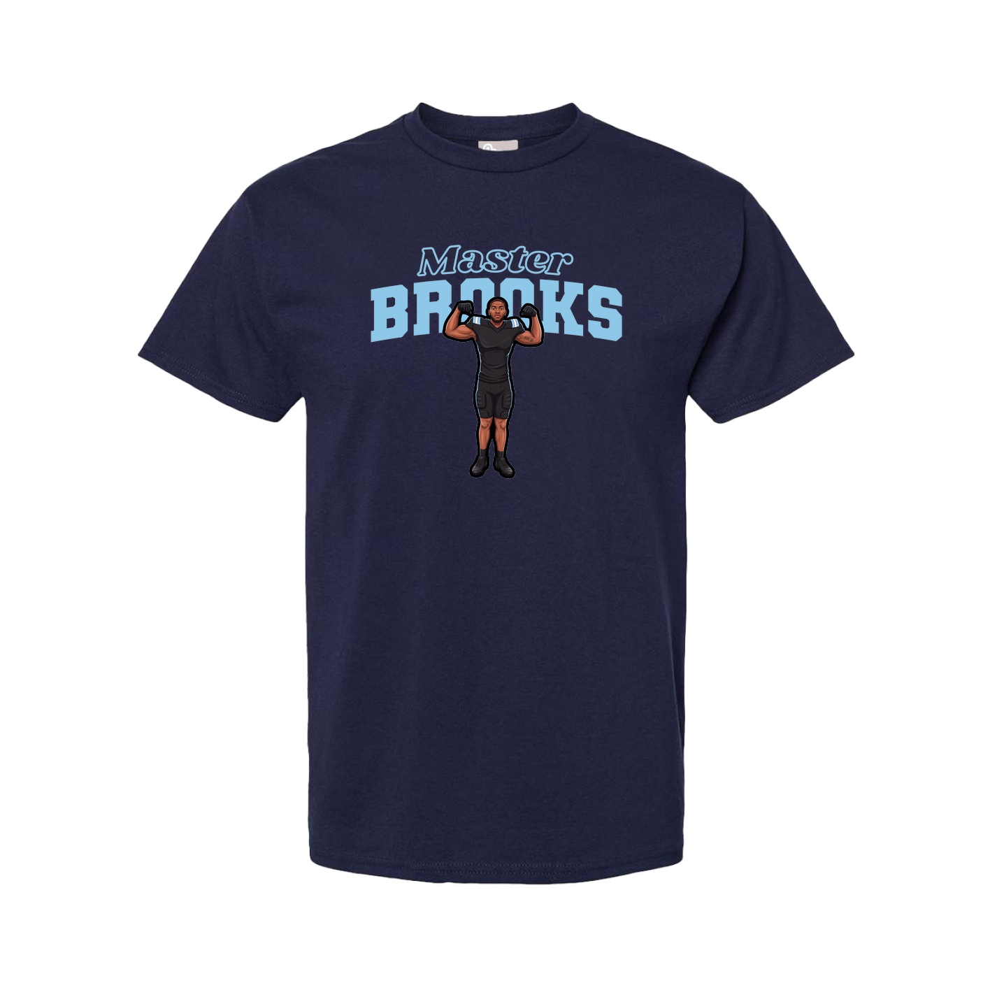 Youth Tee — Name Arch in Navy