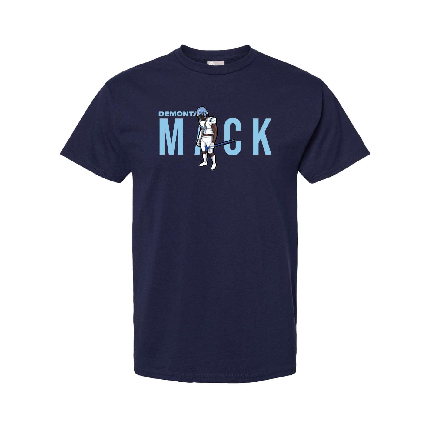 Youth Tee — Player Name in Navy