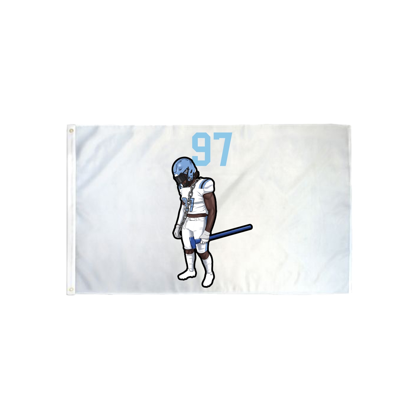 3x5 Flag — Number Top in Classic
