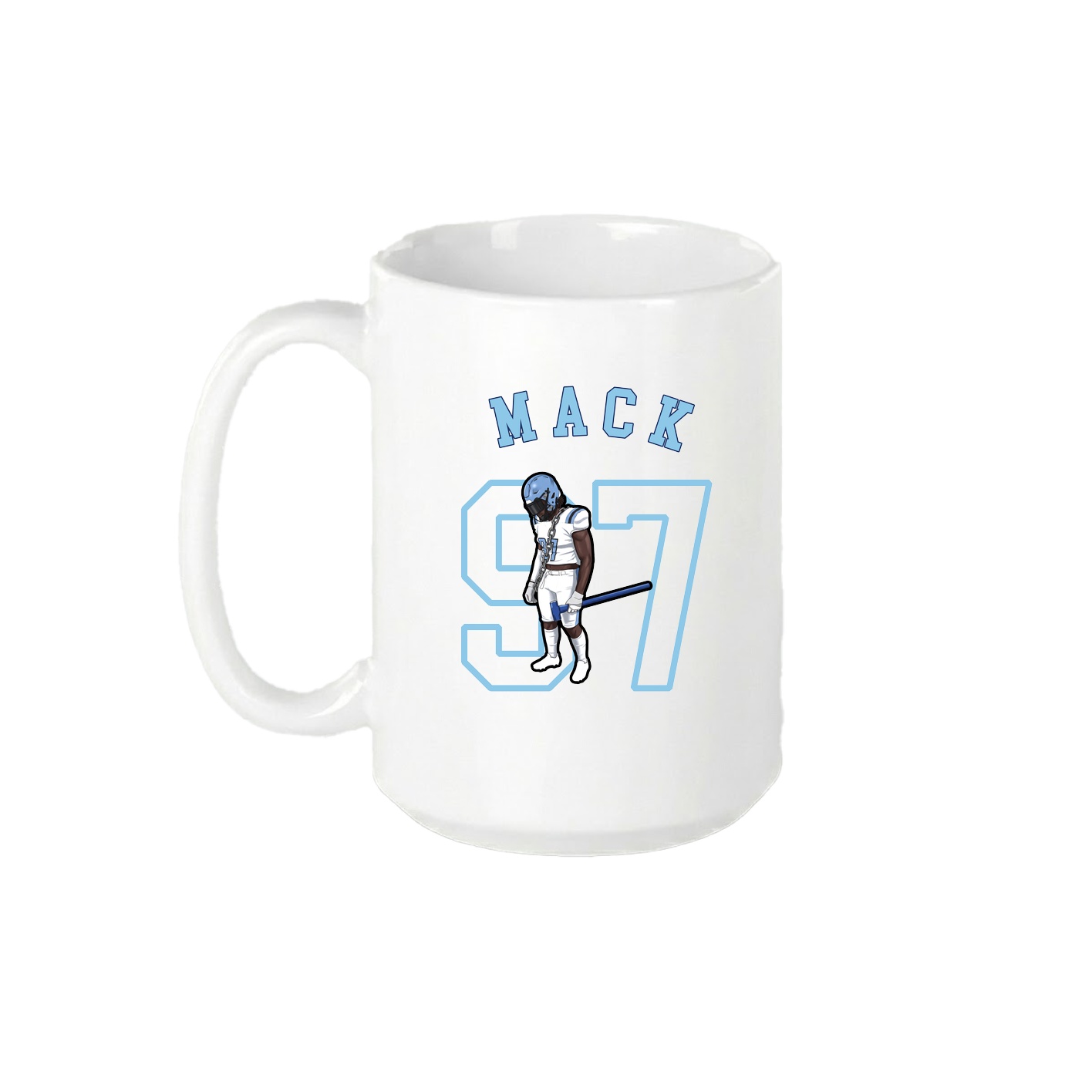15oz Coffee Mug — Shirsey Arch in White