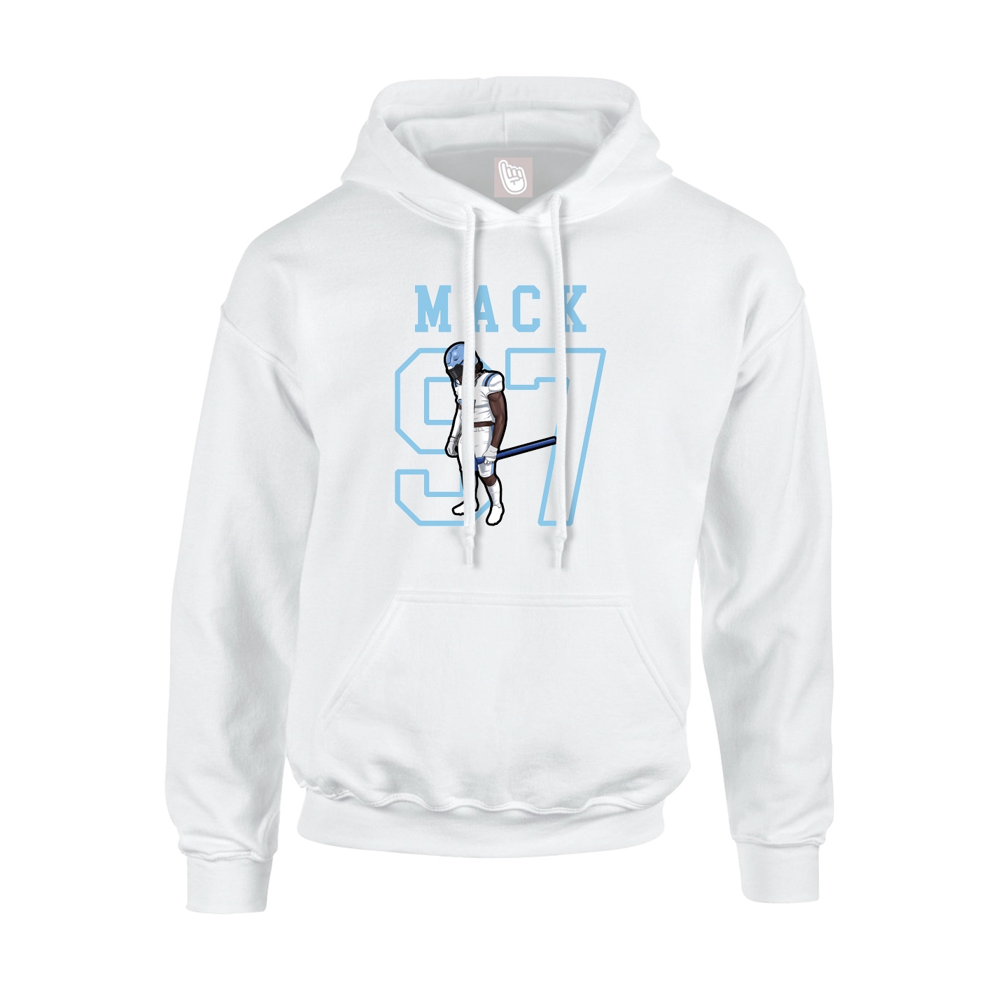 Youth Hoodie — Shirsey in White
