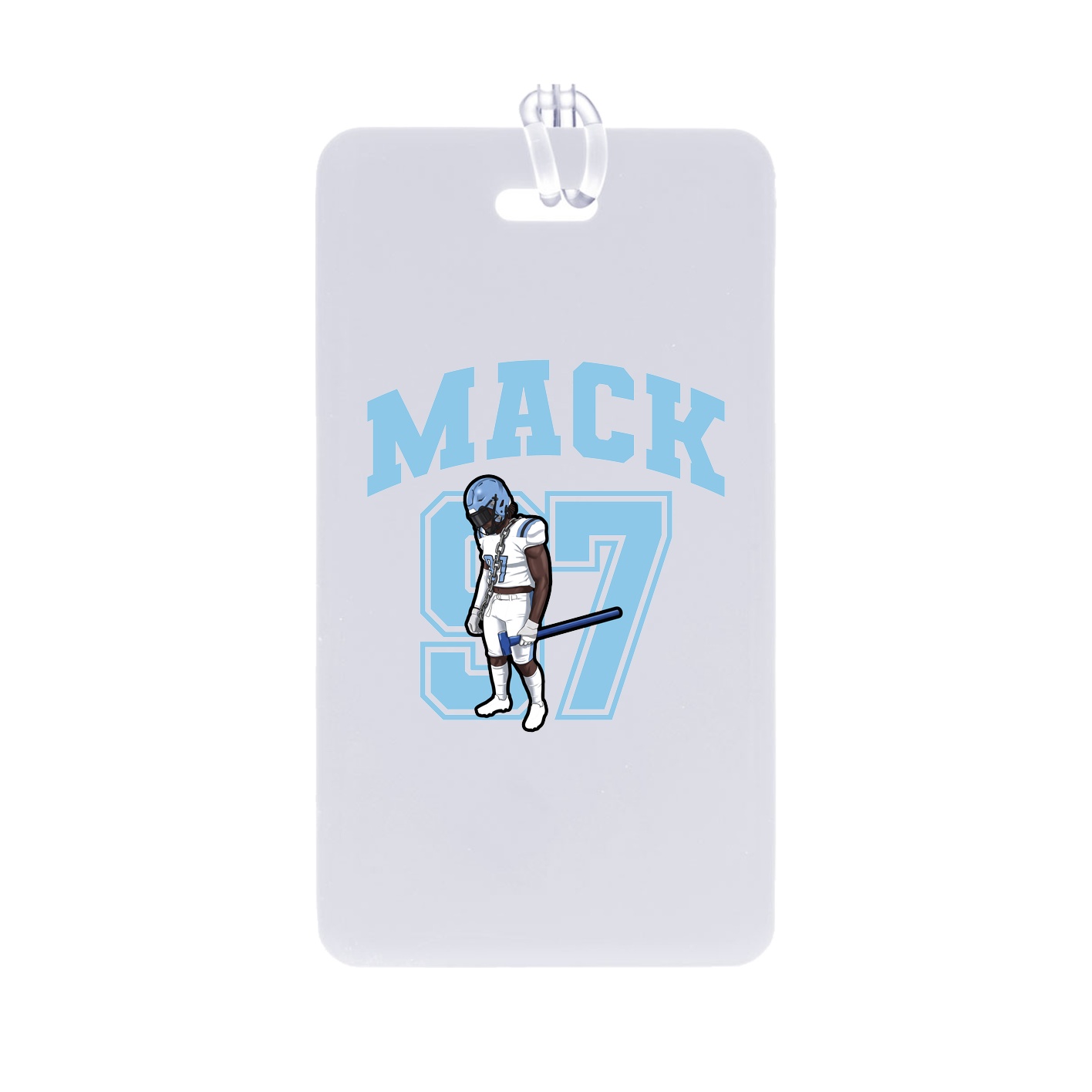 Bag Tag — Number in Classic