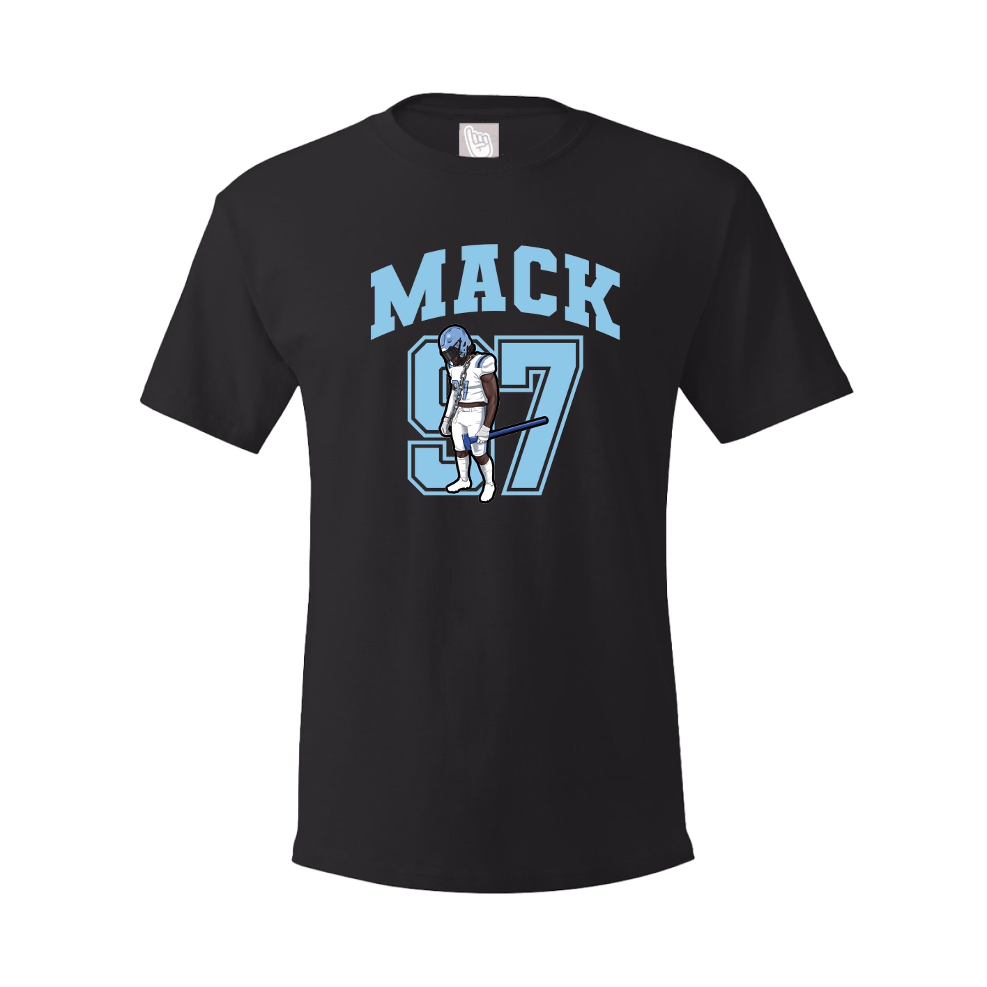 Youth Tee — Number in Black