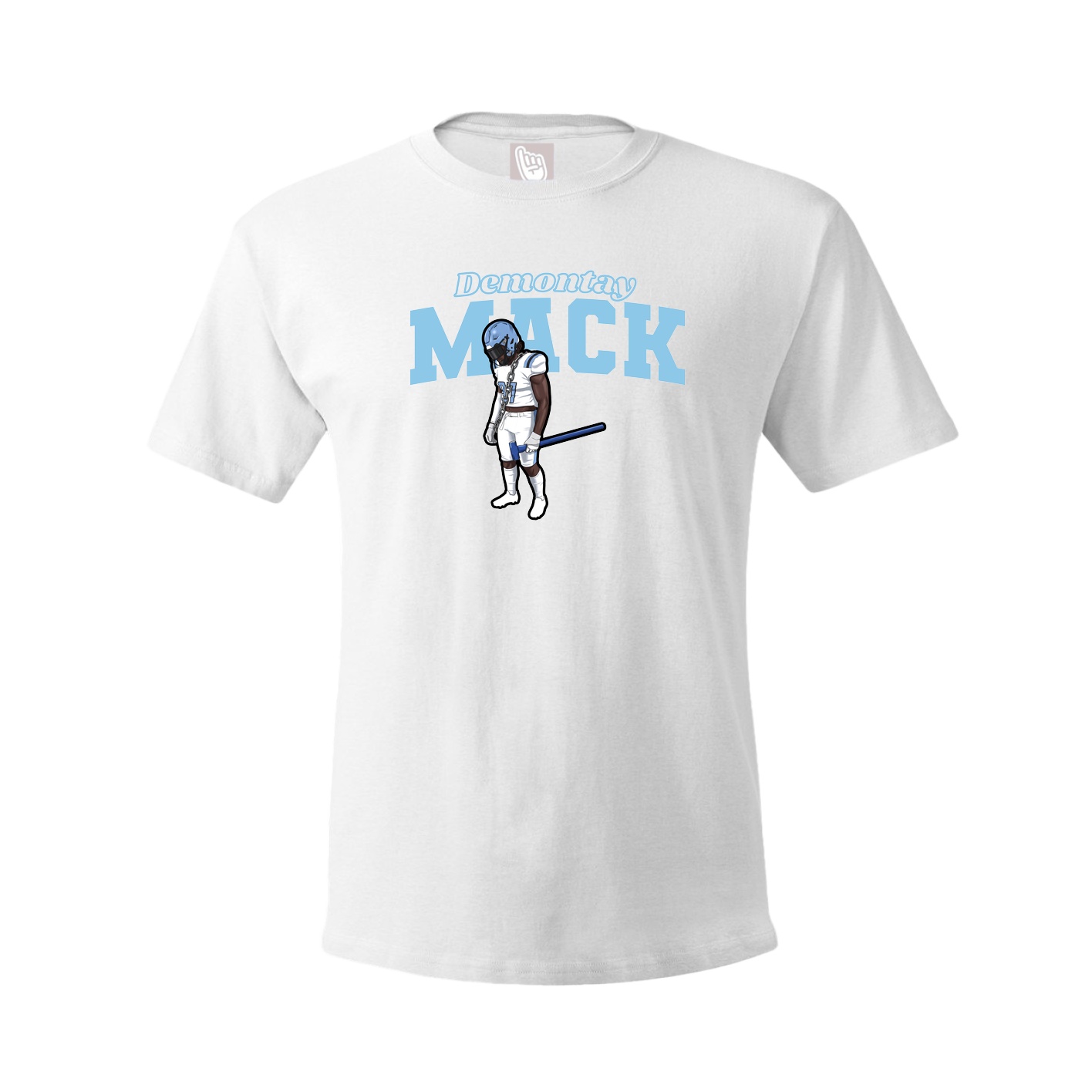 Tee — Name Arch in White