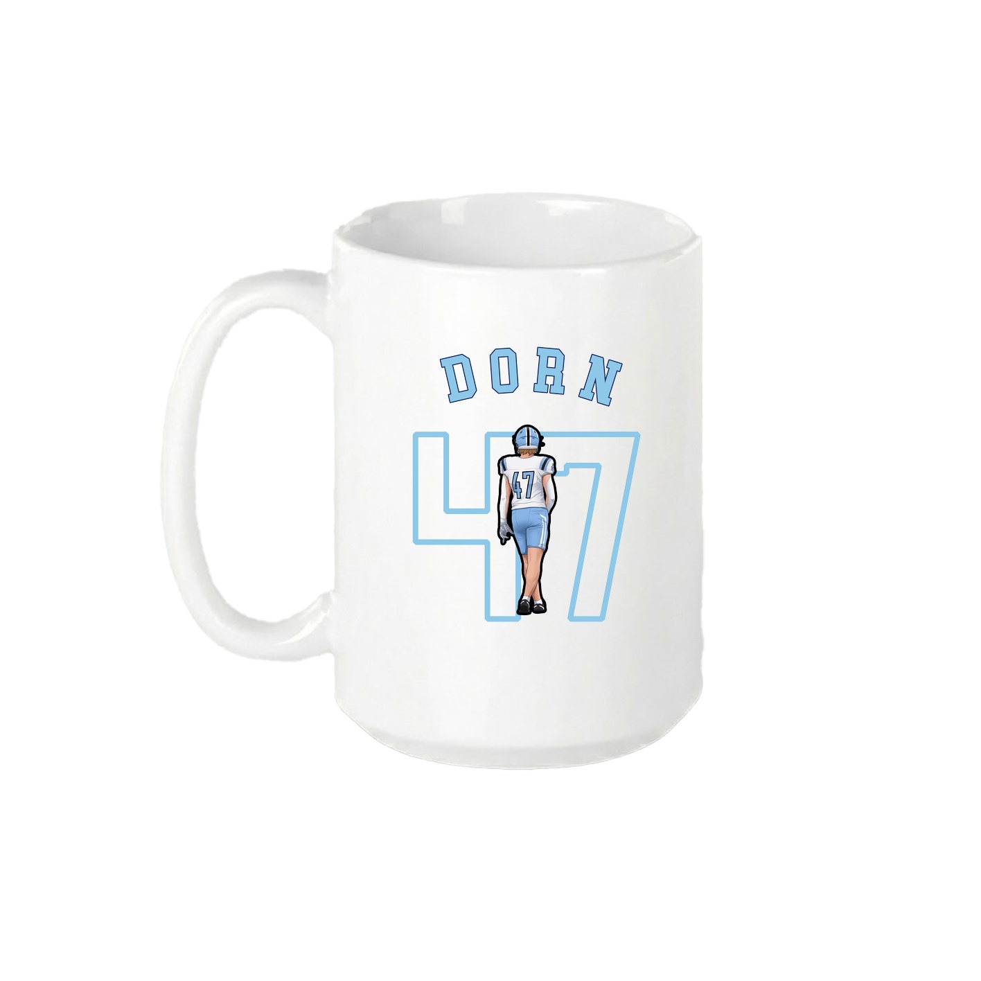 15oz Coffee Mug — Shirsey Arch in White