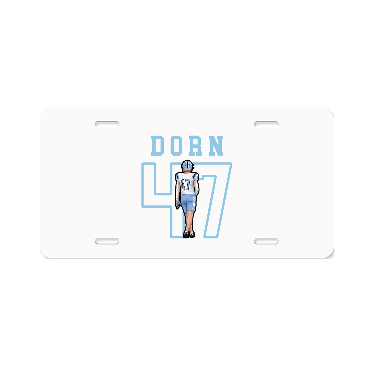 License Plate — Shirsey in Classic