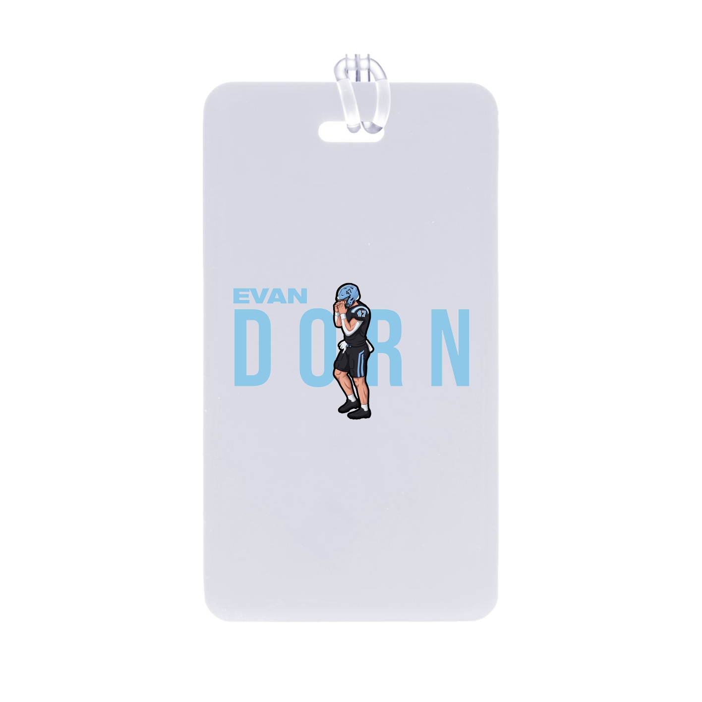Bag Tag — Player Name in Classic
