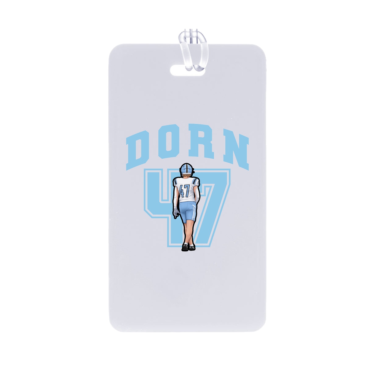 Bag Tag — Number in Classic