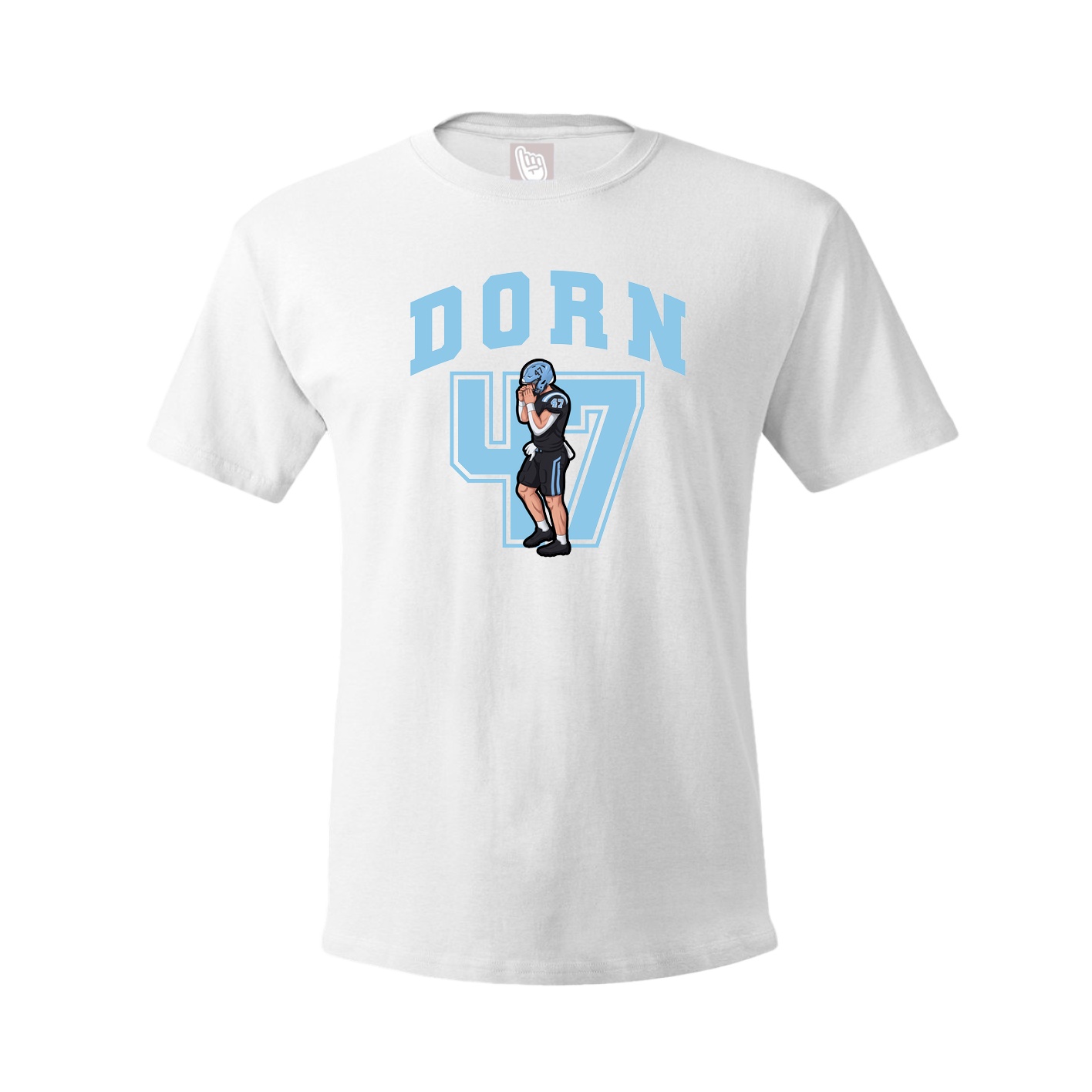 Tee — Number in White