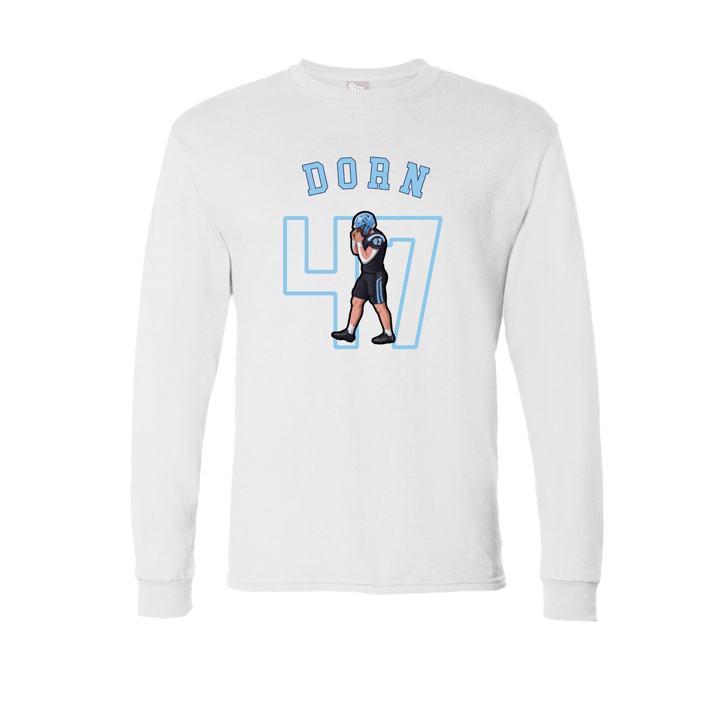 Long Sleeve Tee — Shirsey Arch in White