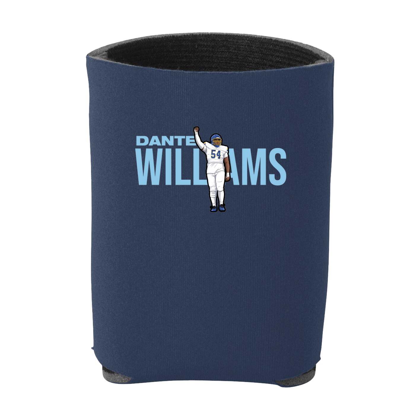 Can Holder — Player Name in Navy
