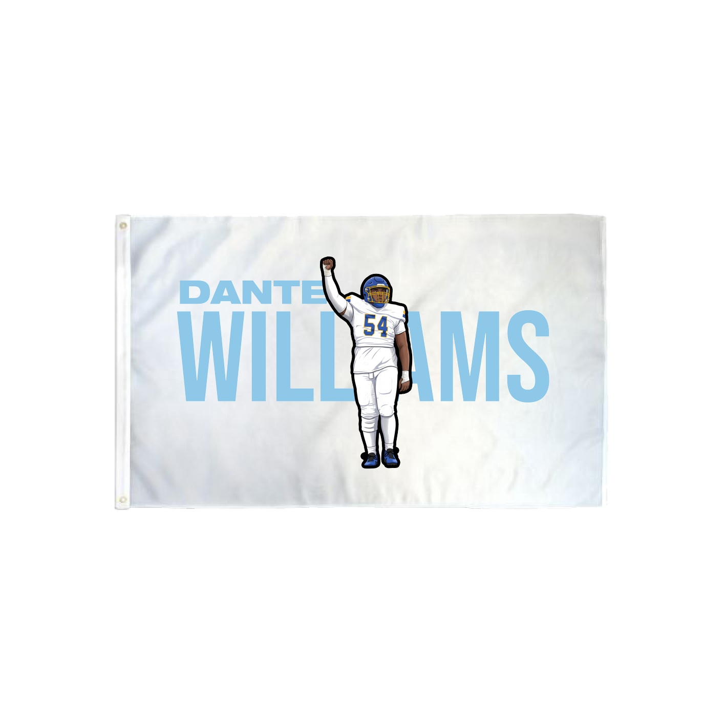 3x5 Flag — Player Name in Classic