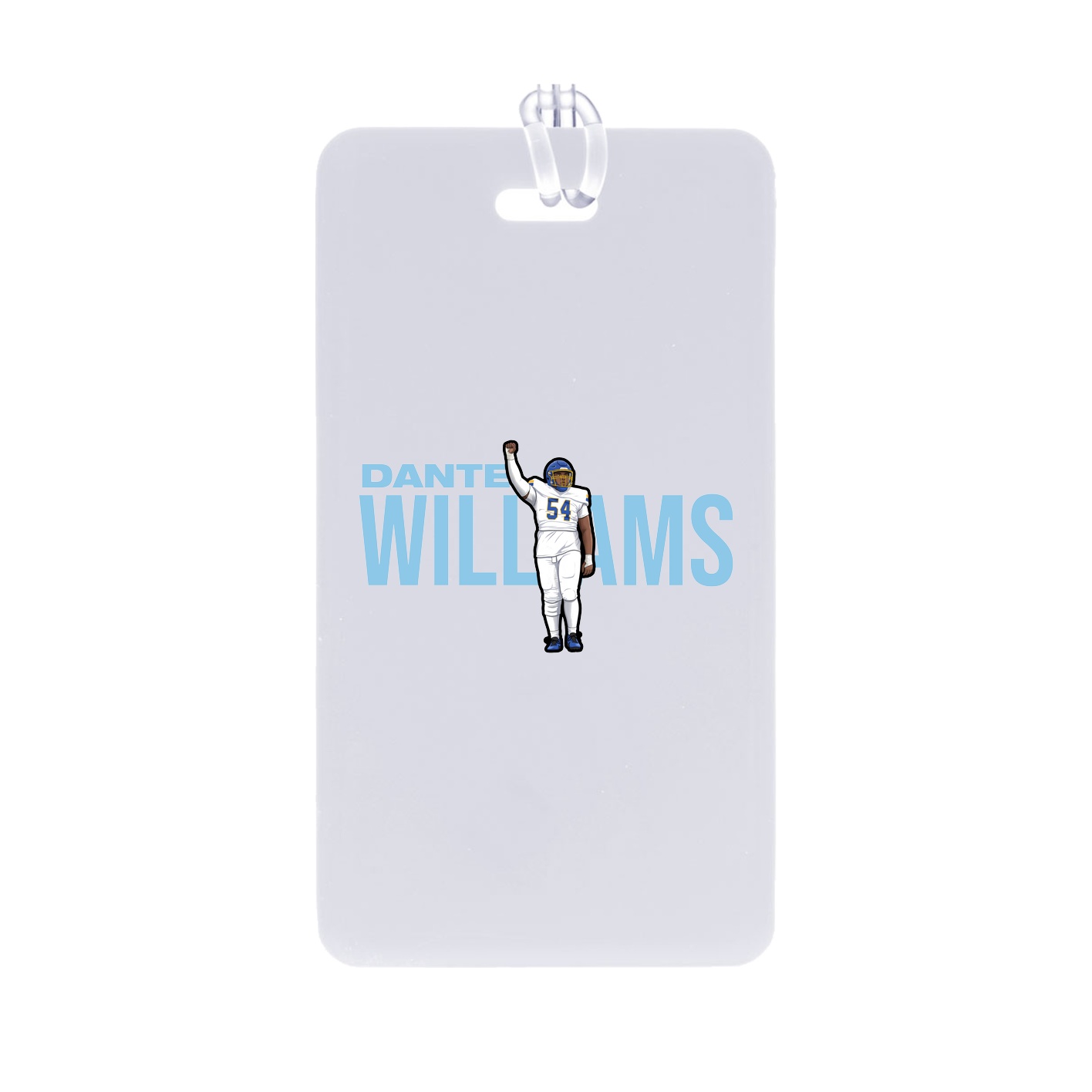 Bag Tag — Player Name in Classic