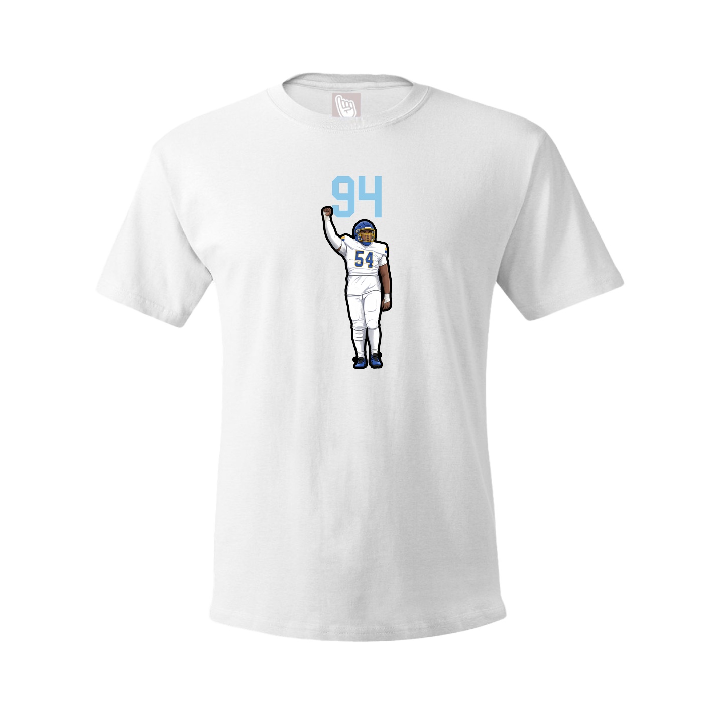 Tee — Number Top in White