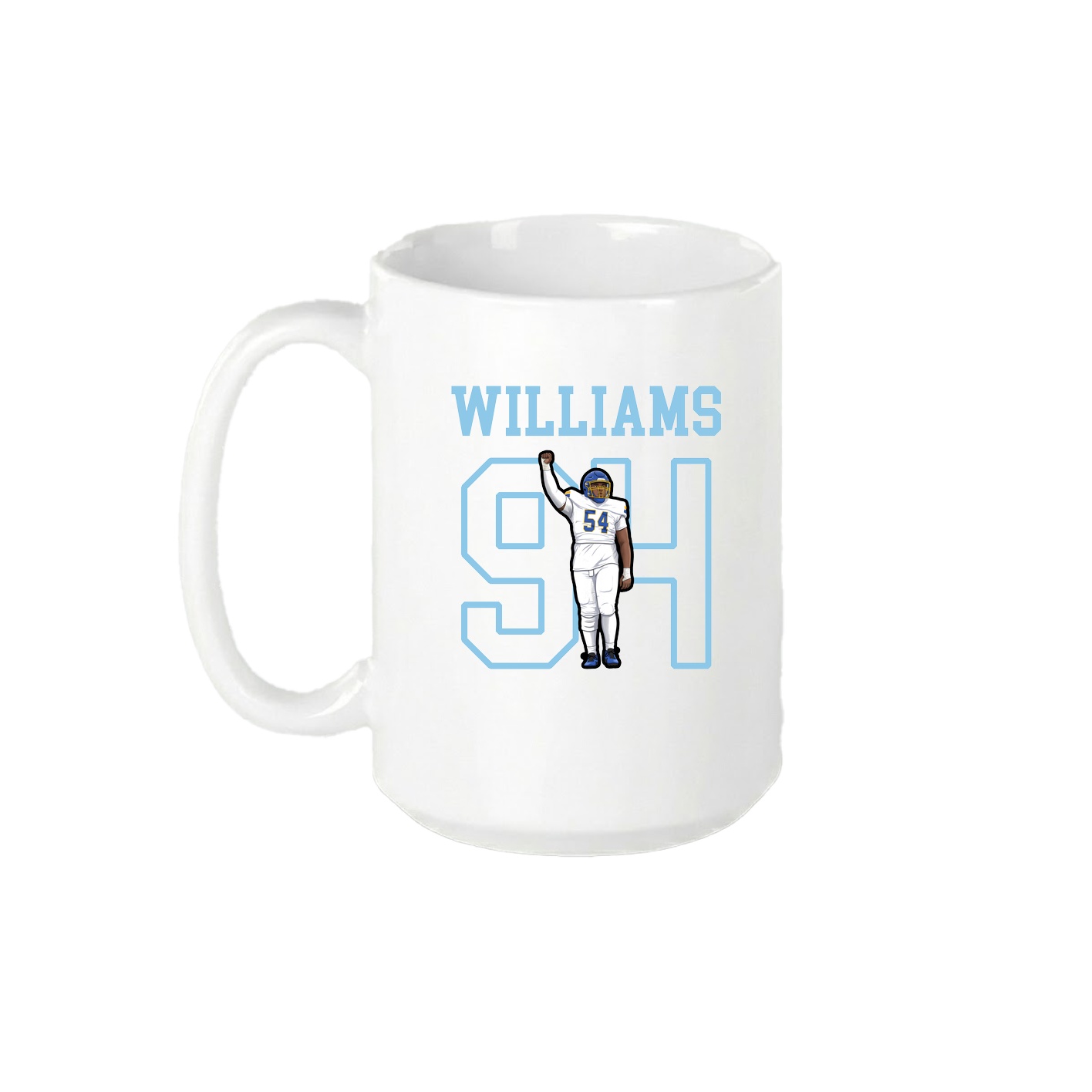 15oz Coffee Mug — Shirsey in White