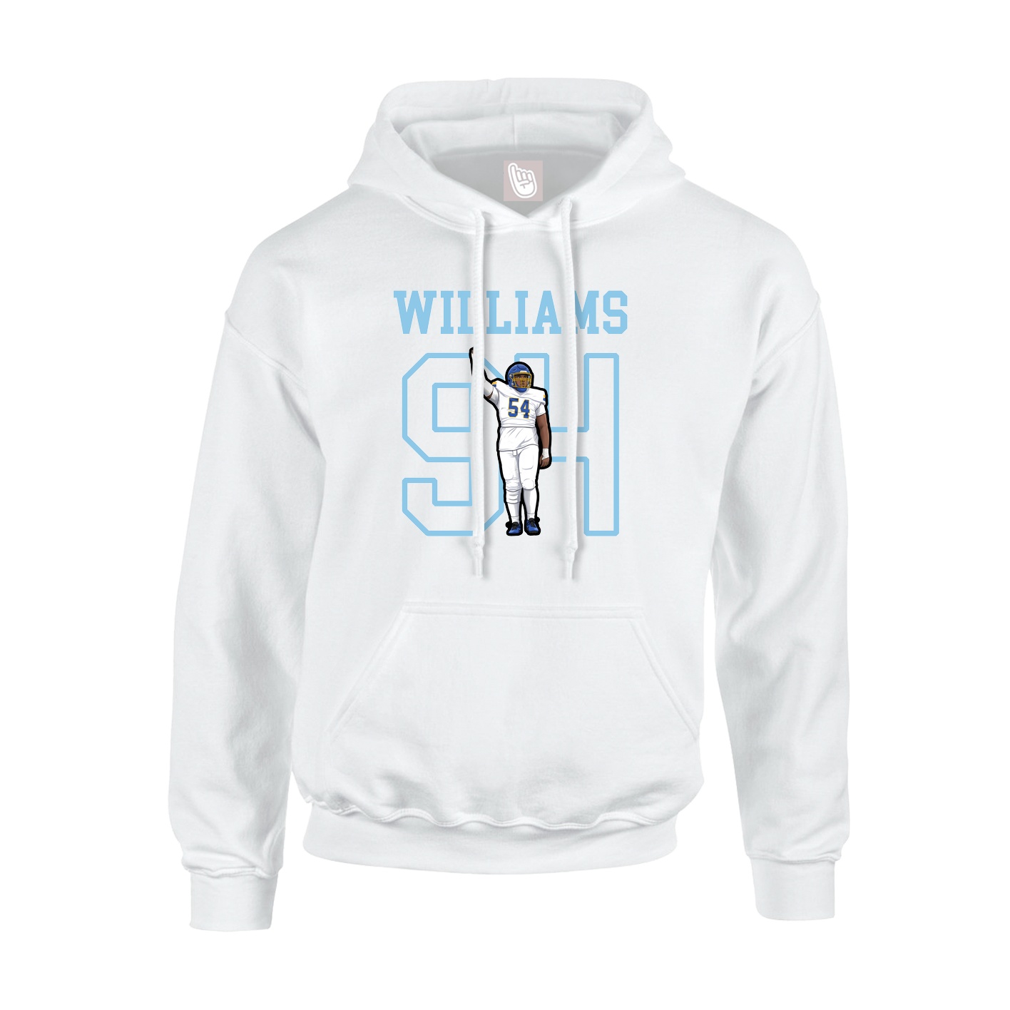 Youth Hoodie — Shirsey in White