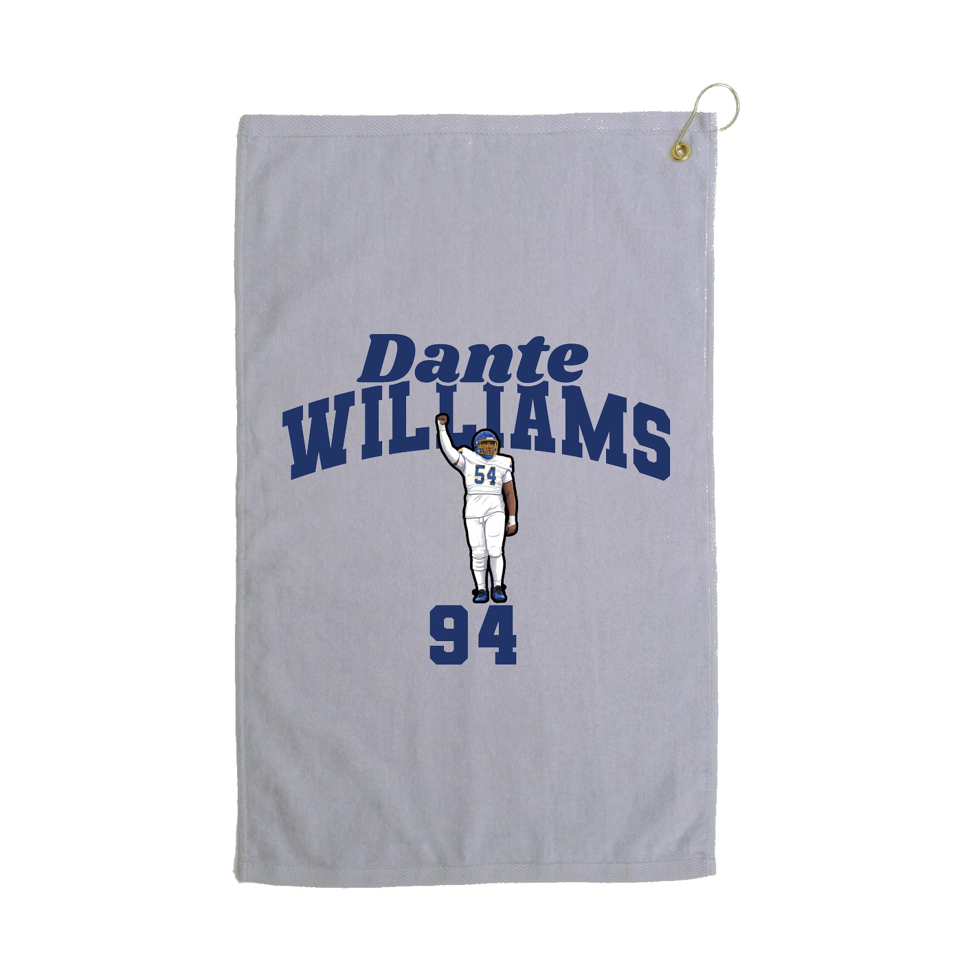 Golf Towel — Signature Arch in Grey