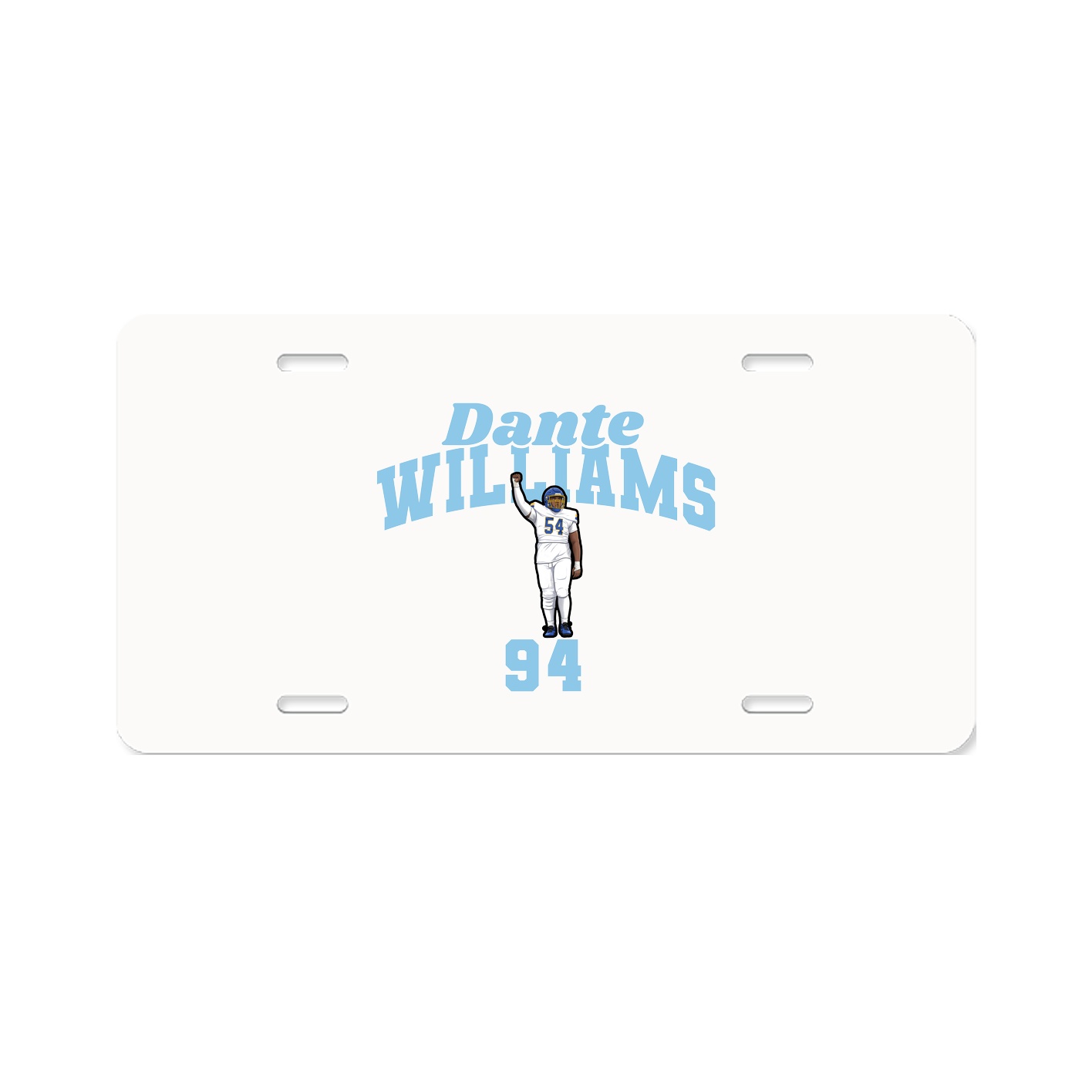 License Plate — Signature Arch in Classic