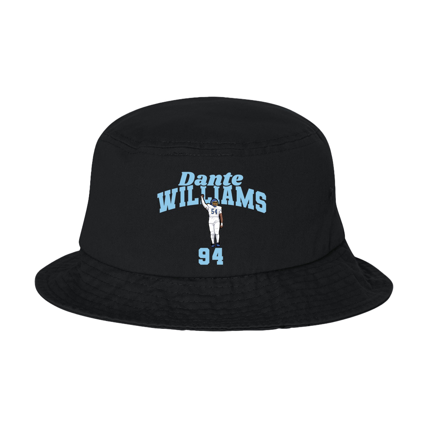 Bucket Cap — Signature Arch in Black