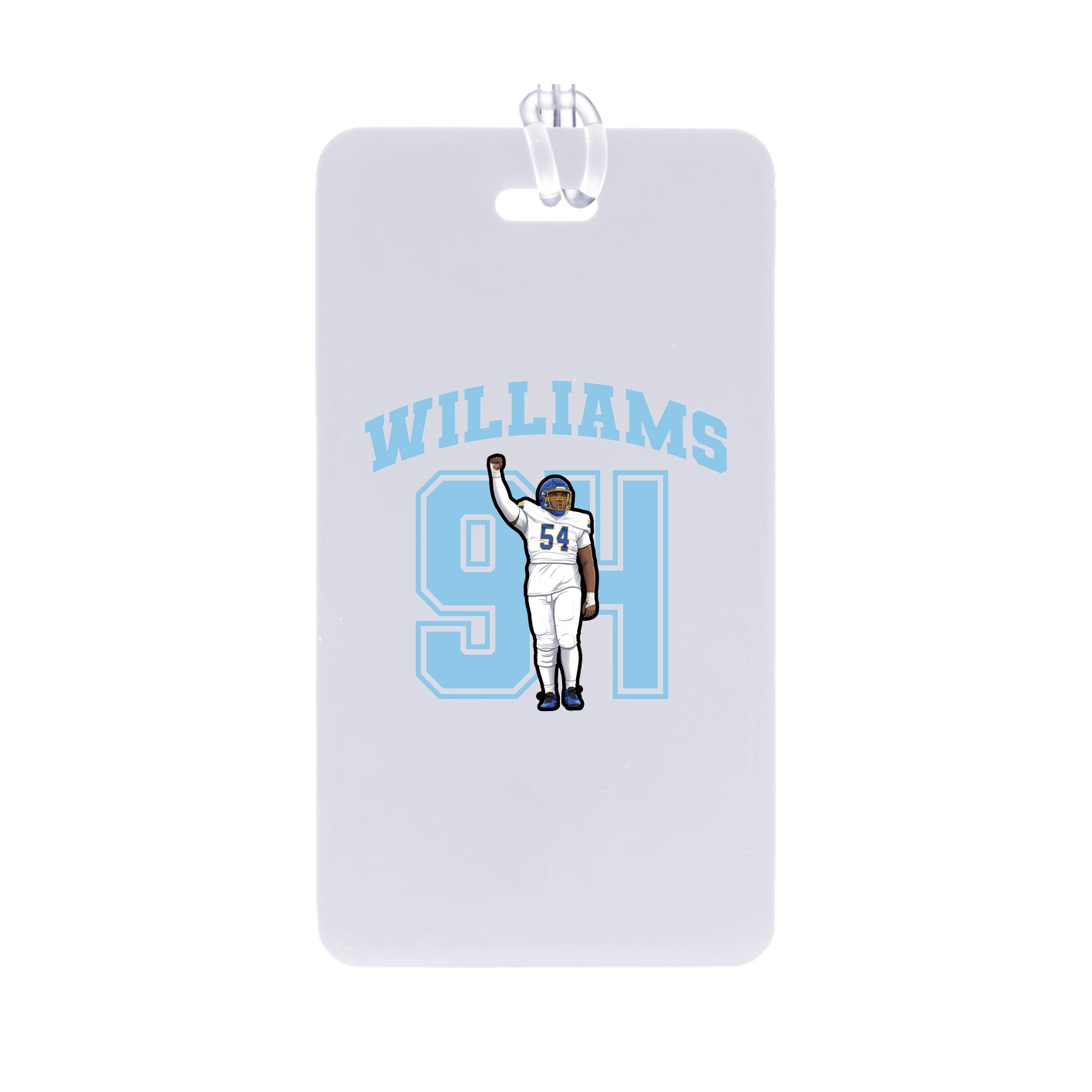 Bag Tag — Number in Classic