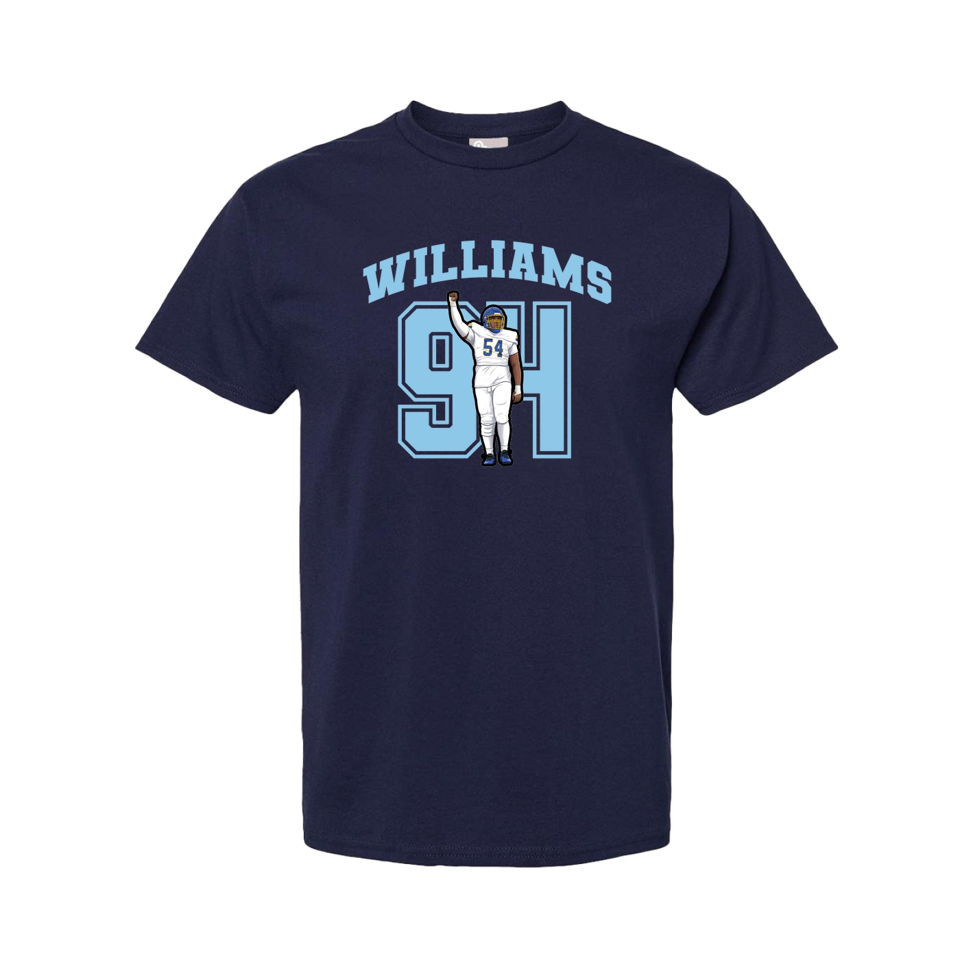 Tee — Number in Navy