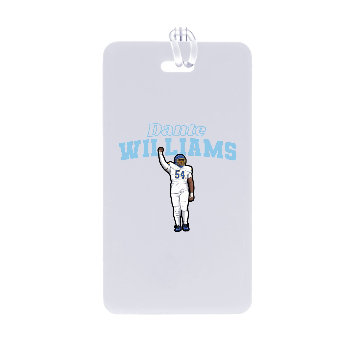 Bag Tag — Name Arch in Classic