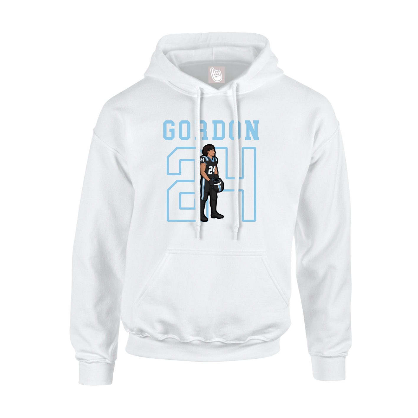 Hoodie — Shirsey in White