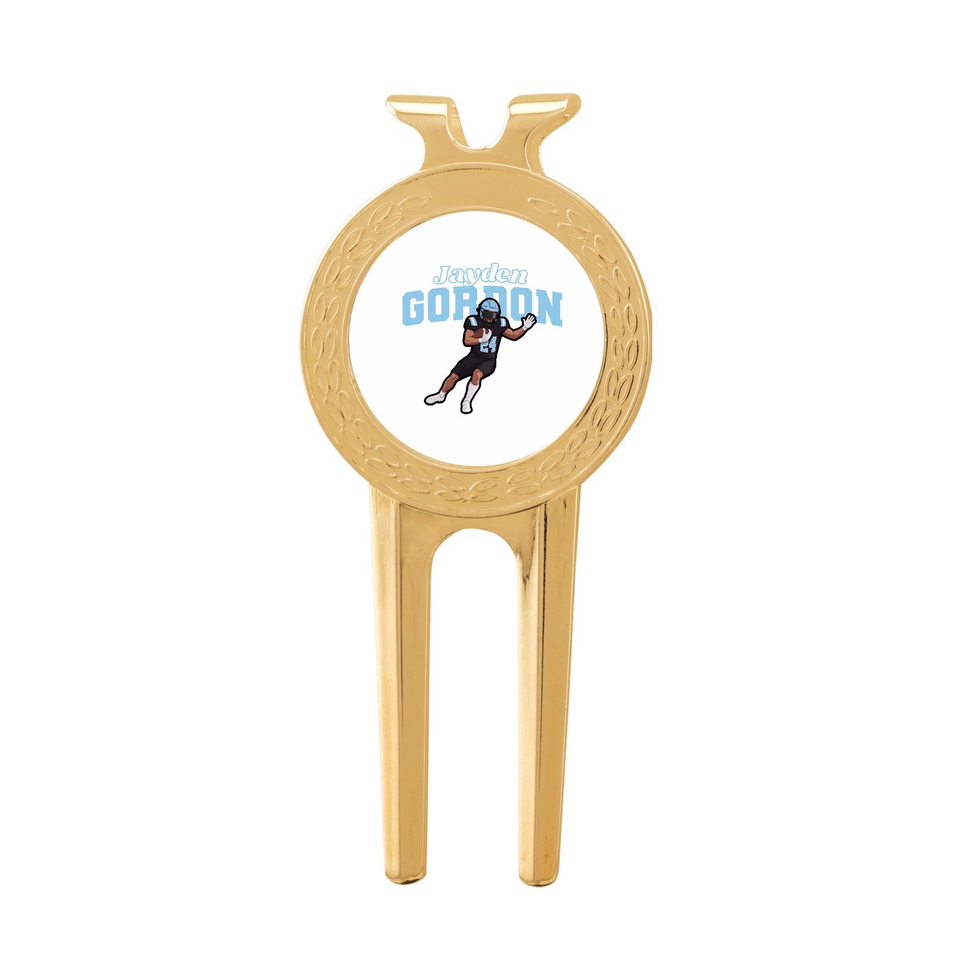 Divot Tool with Ball Marker — Name Arch in Classic
