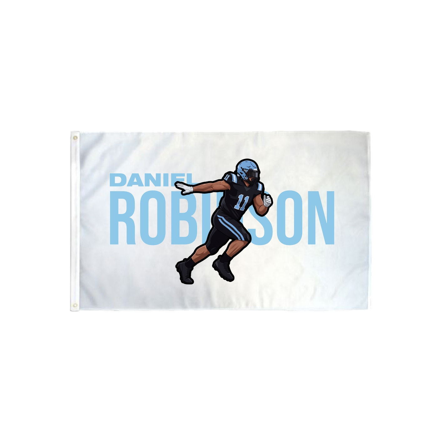 3x5 Flag — Player Name in Classic