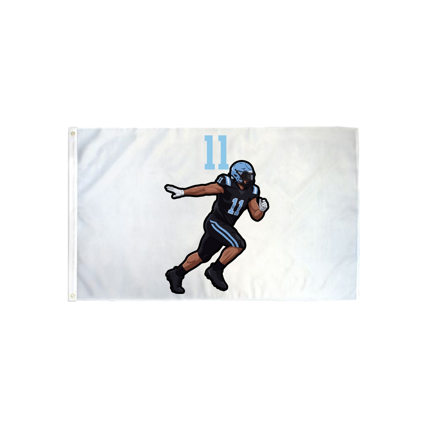 3x5 Flag — Number Top in Classic