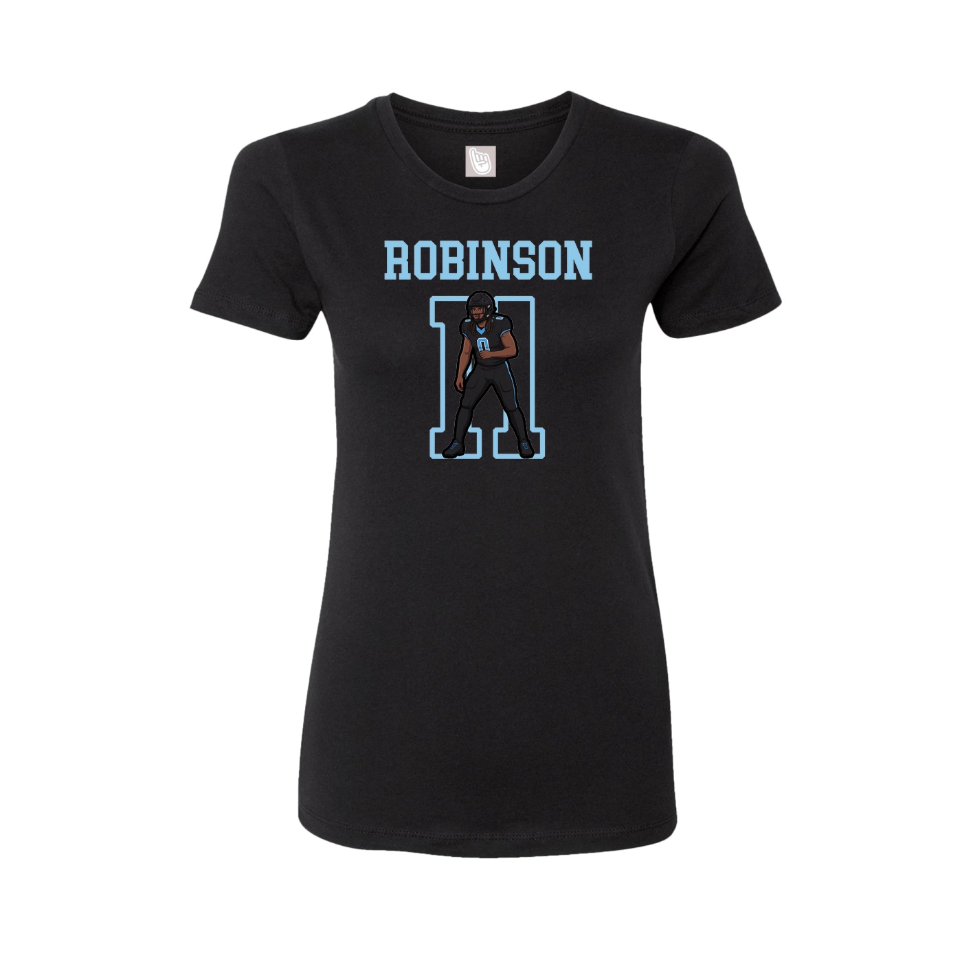 Fitted Women's Tee — Shirsey in Black
