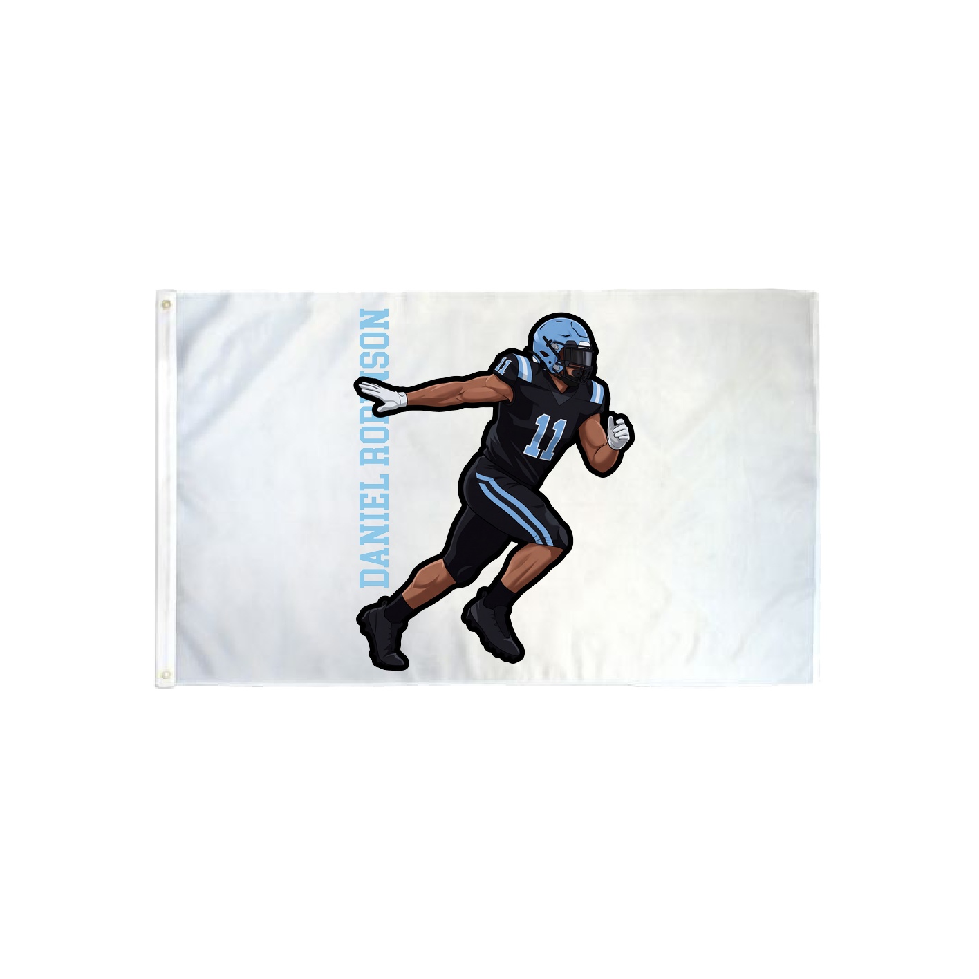 3x5 Flag — Name Vertical in Classic