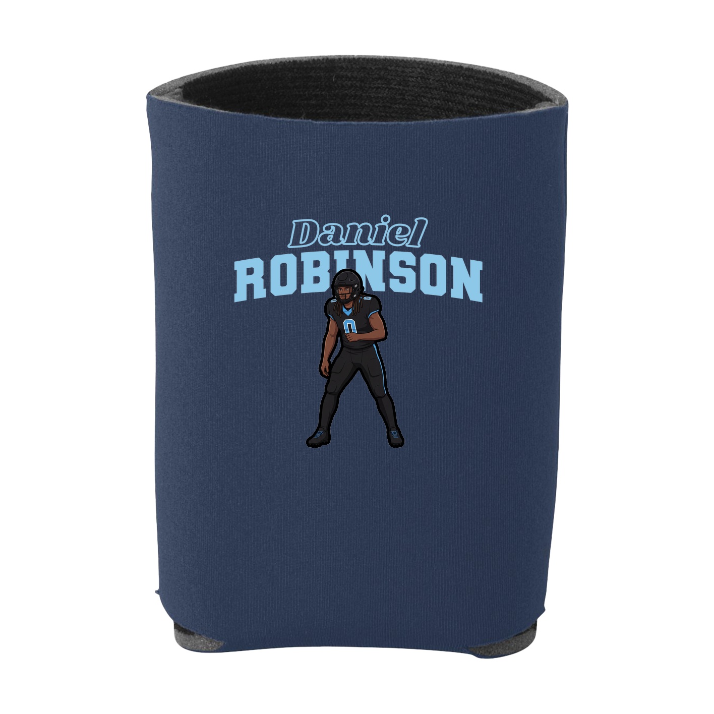 Can Holder — Name Arch in Navy