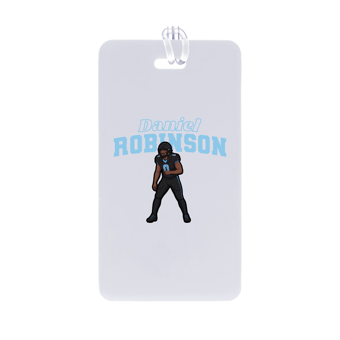 Bag Tag — Name Arch in Classic