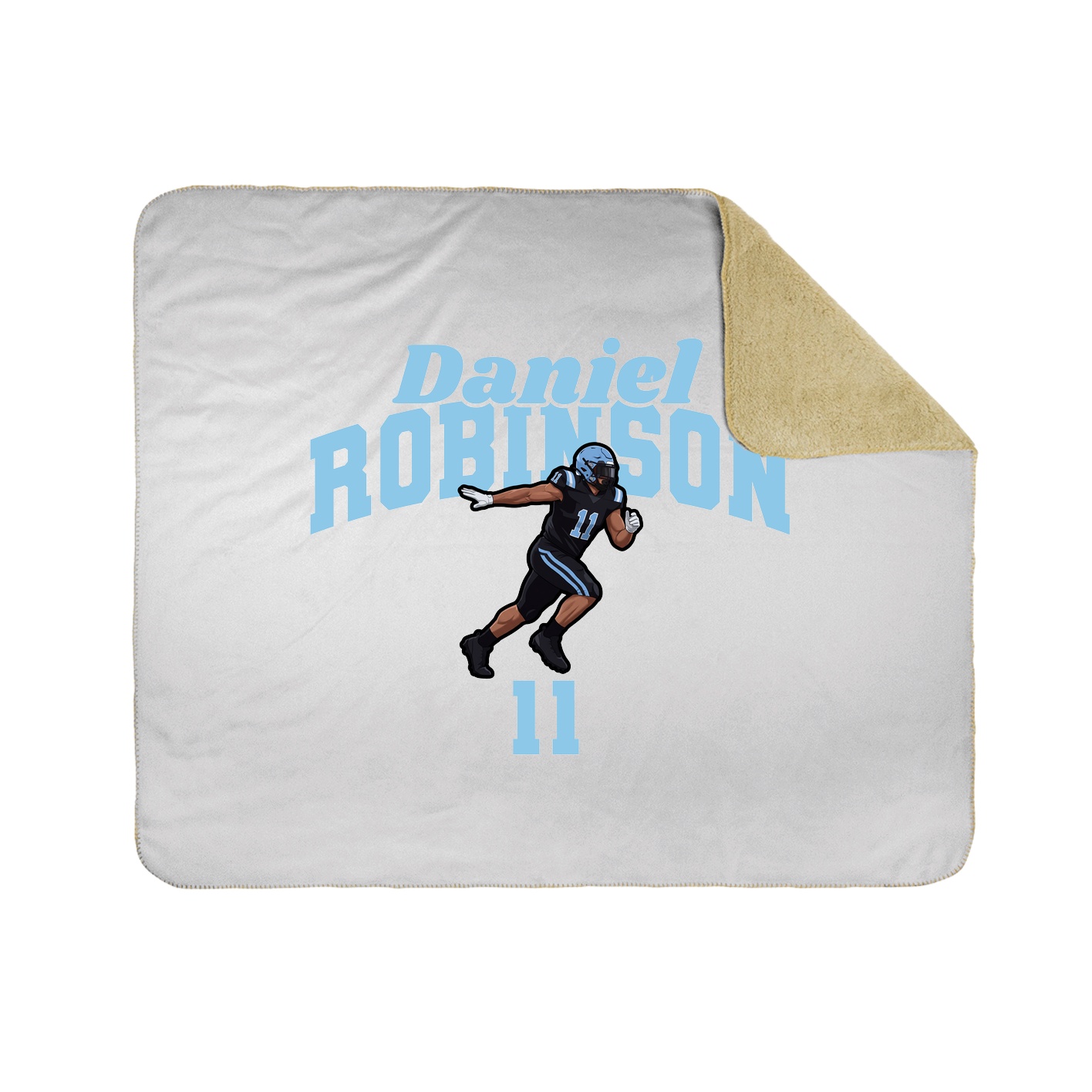 Throw Blanket — Signature Arch in White