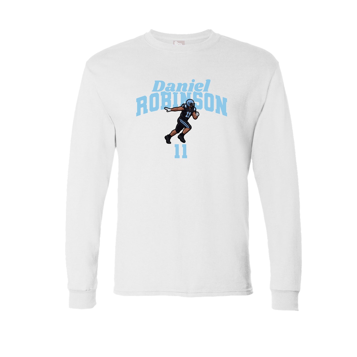 Long Sleeve Tee — Signature Arch in White