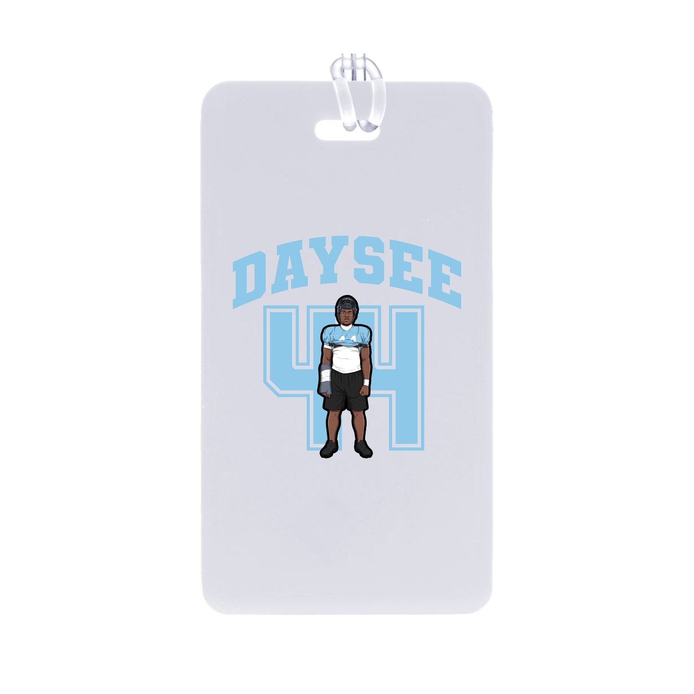 Bag Tag — Number in Classic