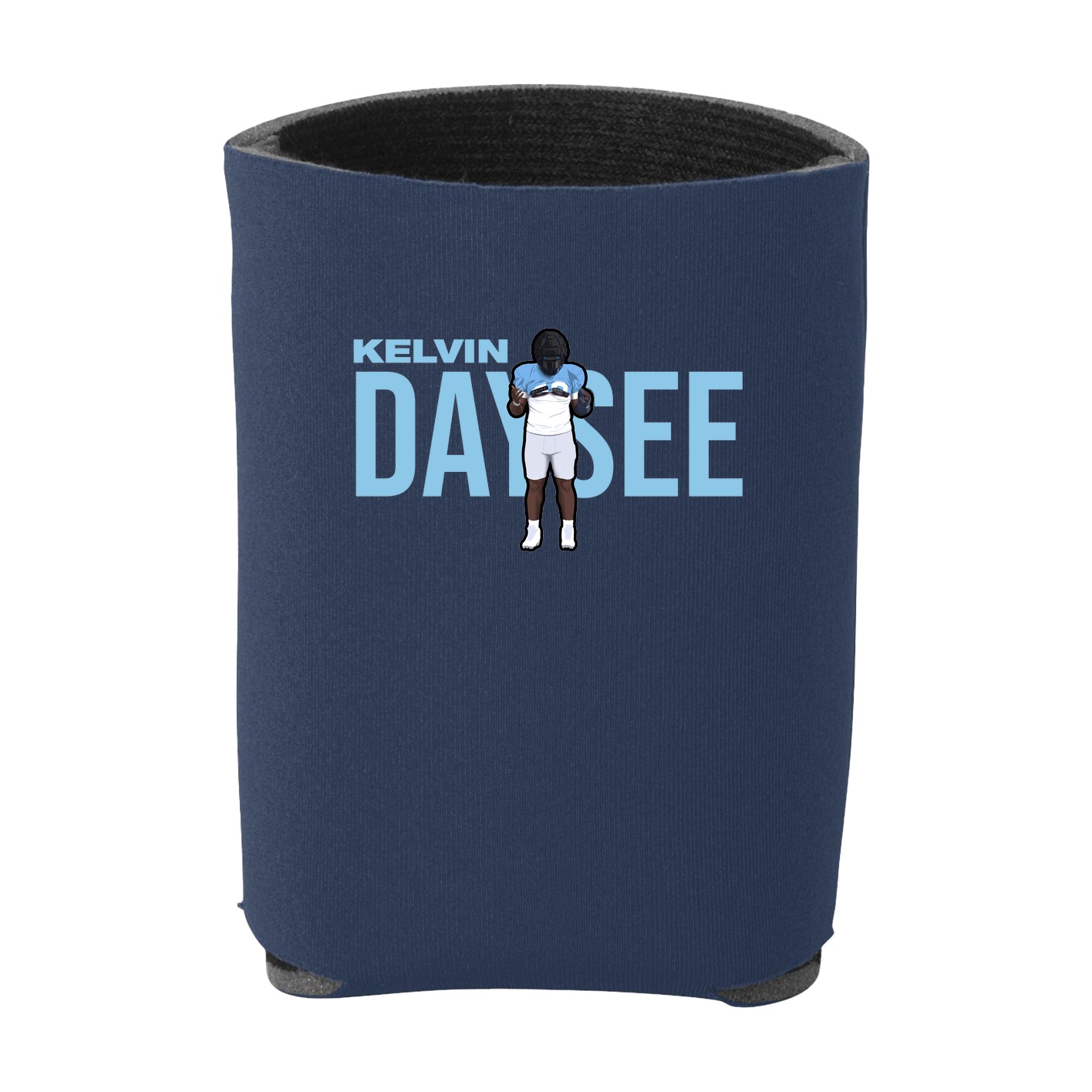 Can Holder — Player Name in Navy