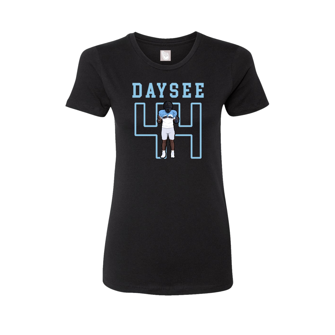 Fitted Women's Tee — Shirsey in Black